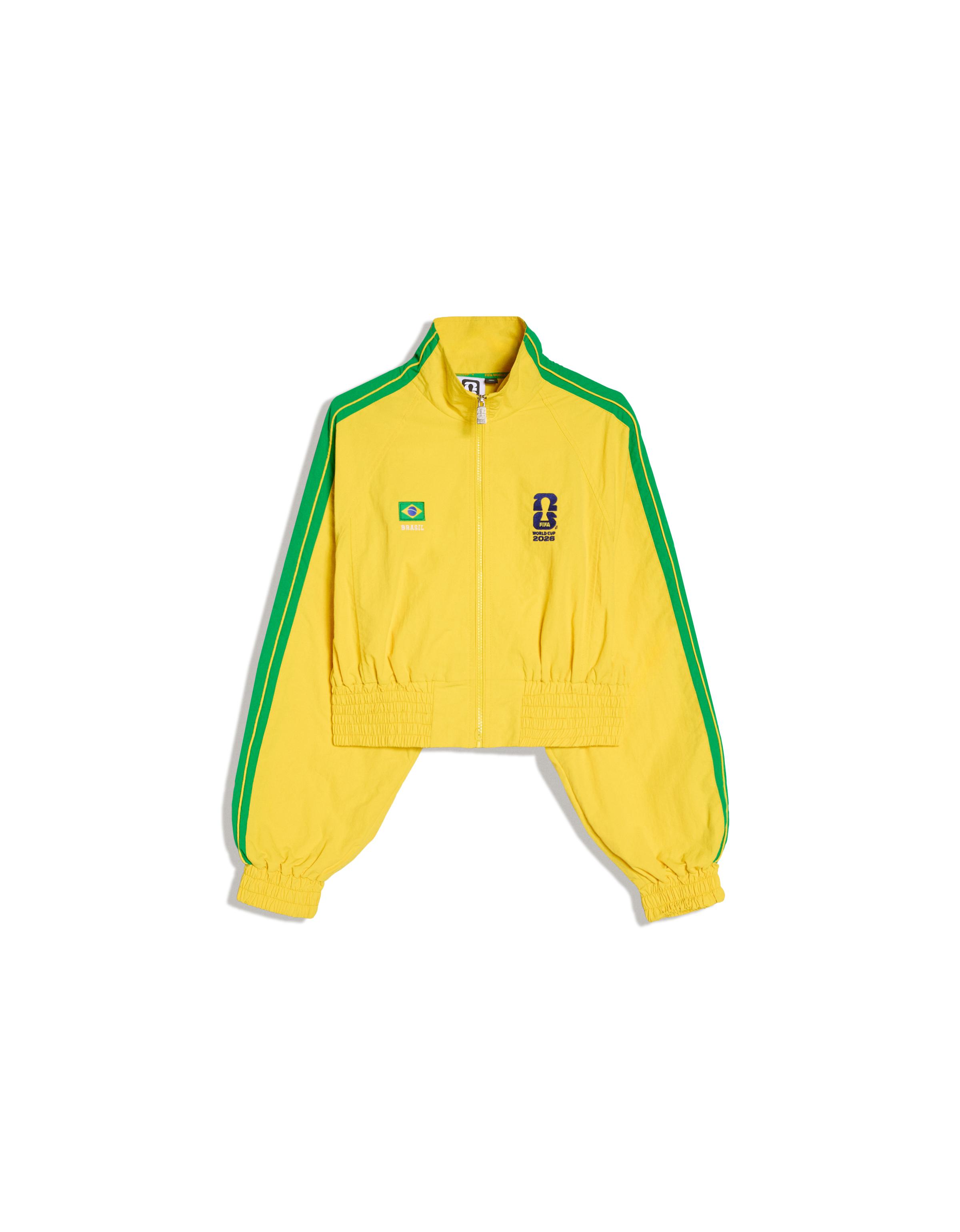 Brazil FIFA WORLD CUP™ nylon jacket — Yellow