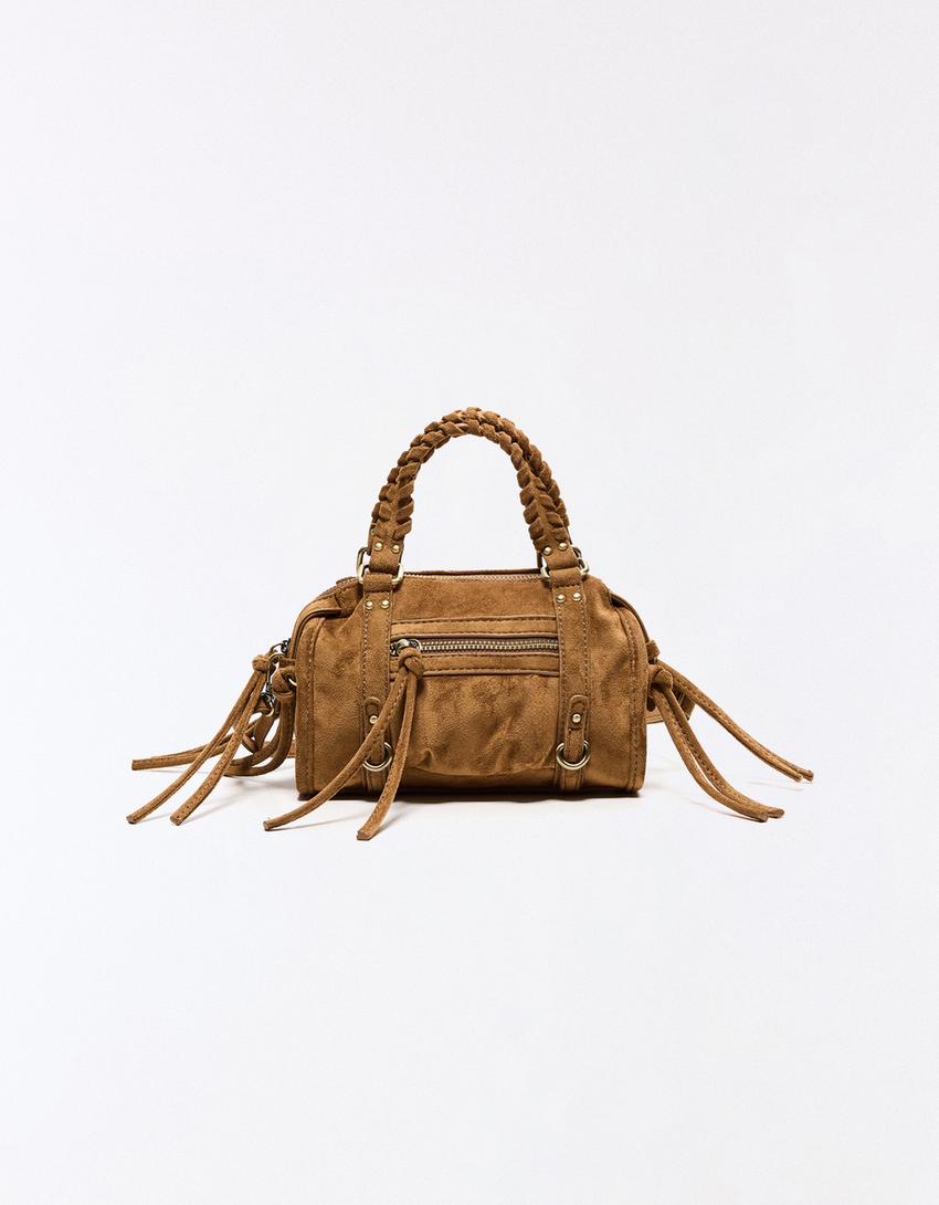 Mini bowling bag-Camel