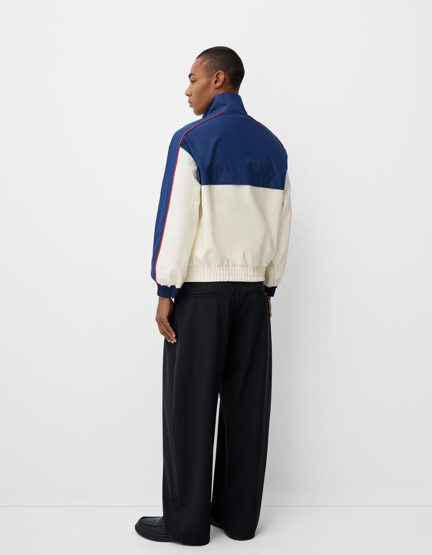 Casaco de nylon de polipele Paris-Gelo-1