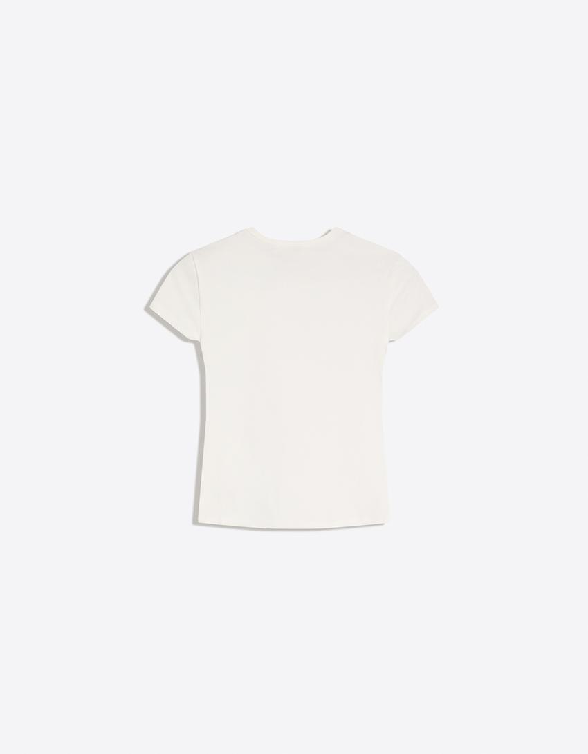 Short sleeve T-shirt-Off white