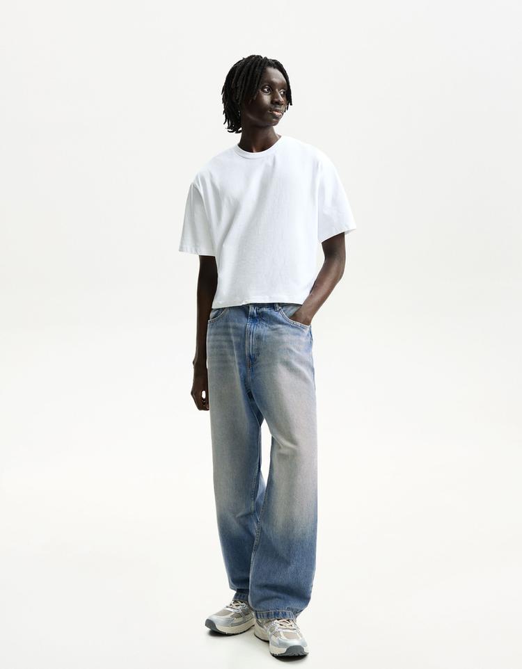 Jeans im Baggy-Hosen-Fit