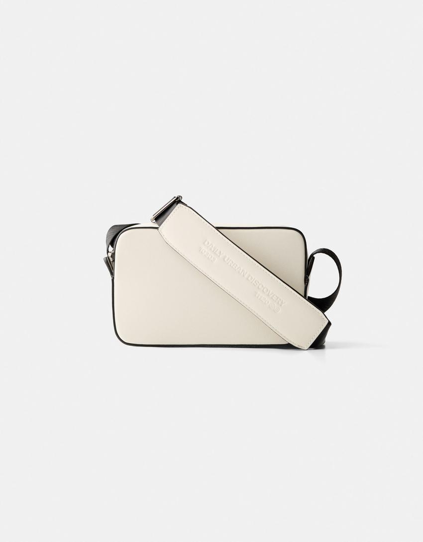 Bolso crossbody caja rígida-Blanco-4