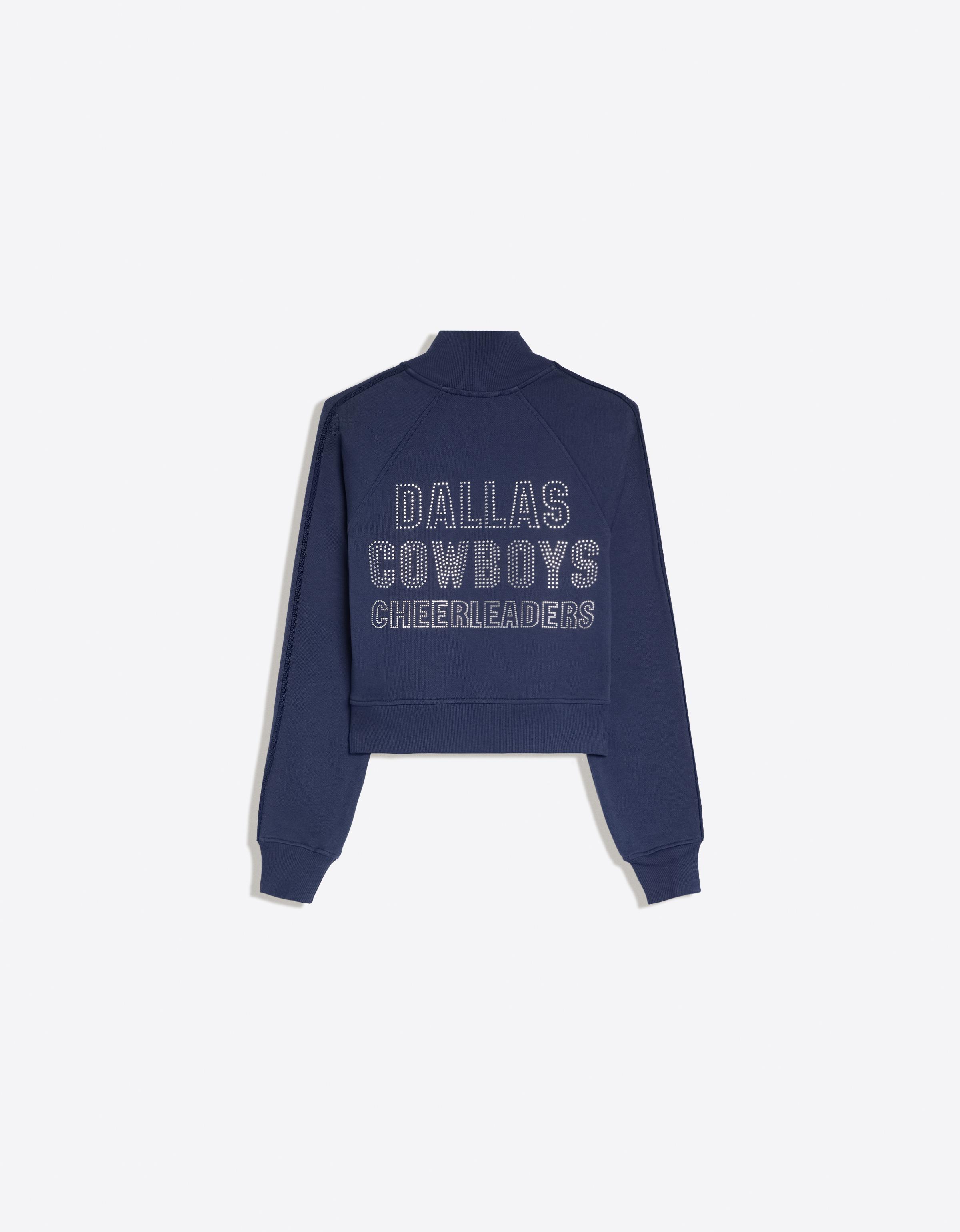 DALLAS COWBOY CHEERLEADERS zip-up sweatshirt — Navy