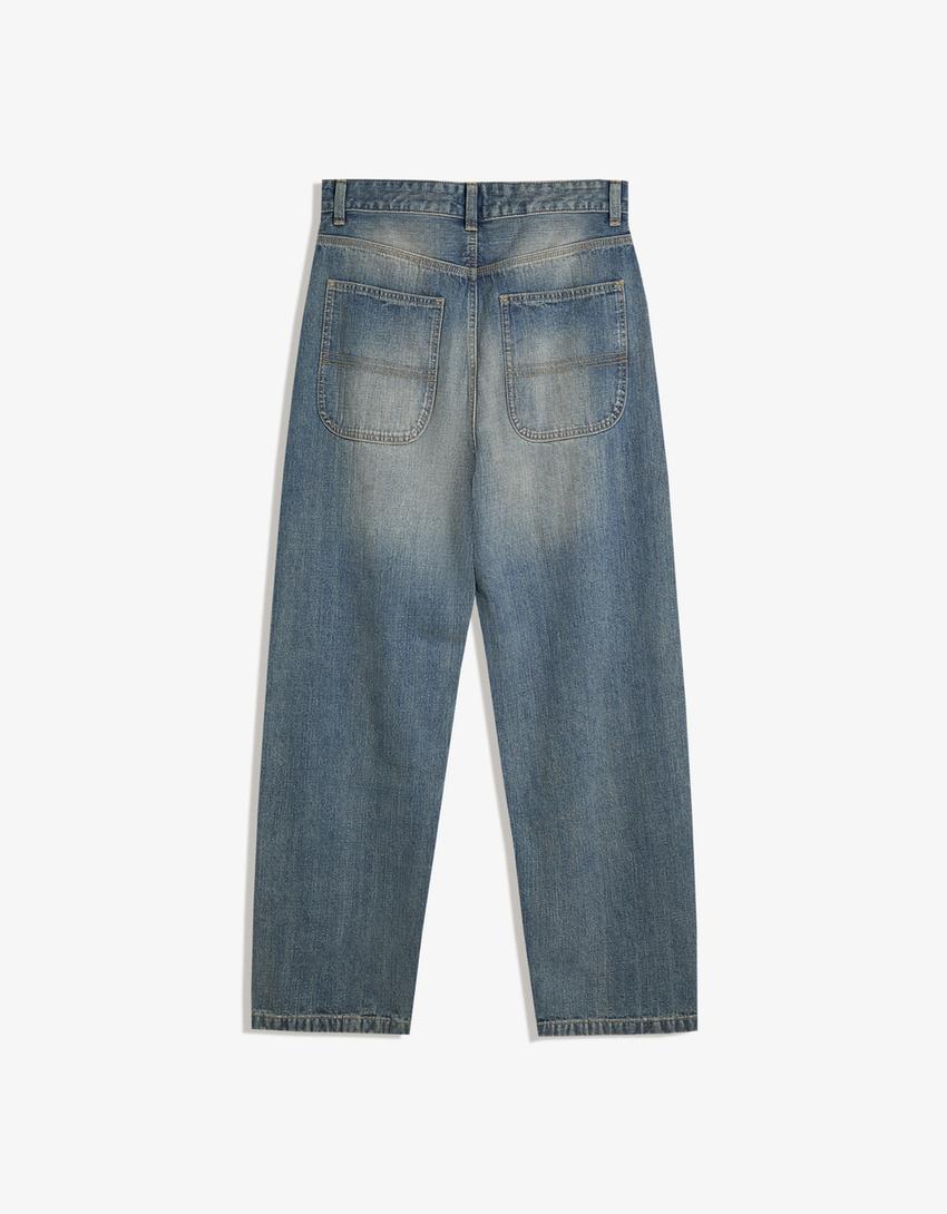 Jeans skater-Azul lavado