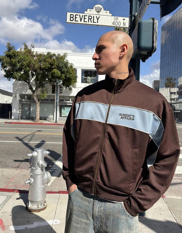 Desenli teknik ceket