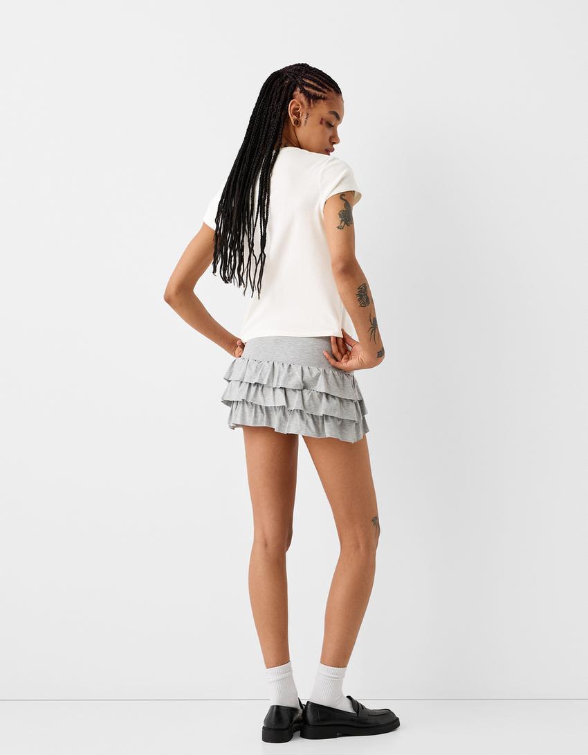 Lizzie McGuire short sleeve T-shirt-Off white-1