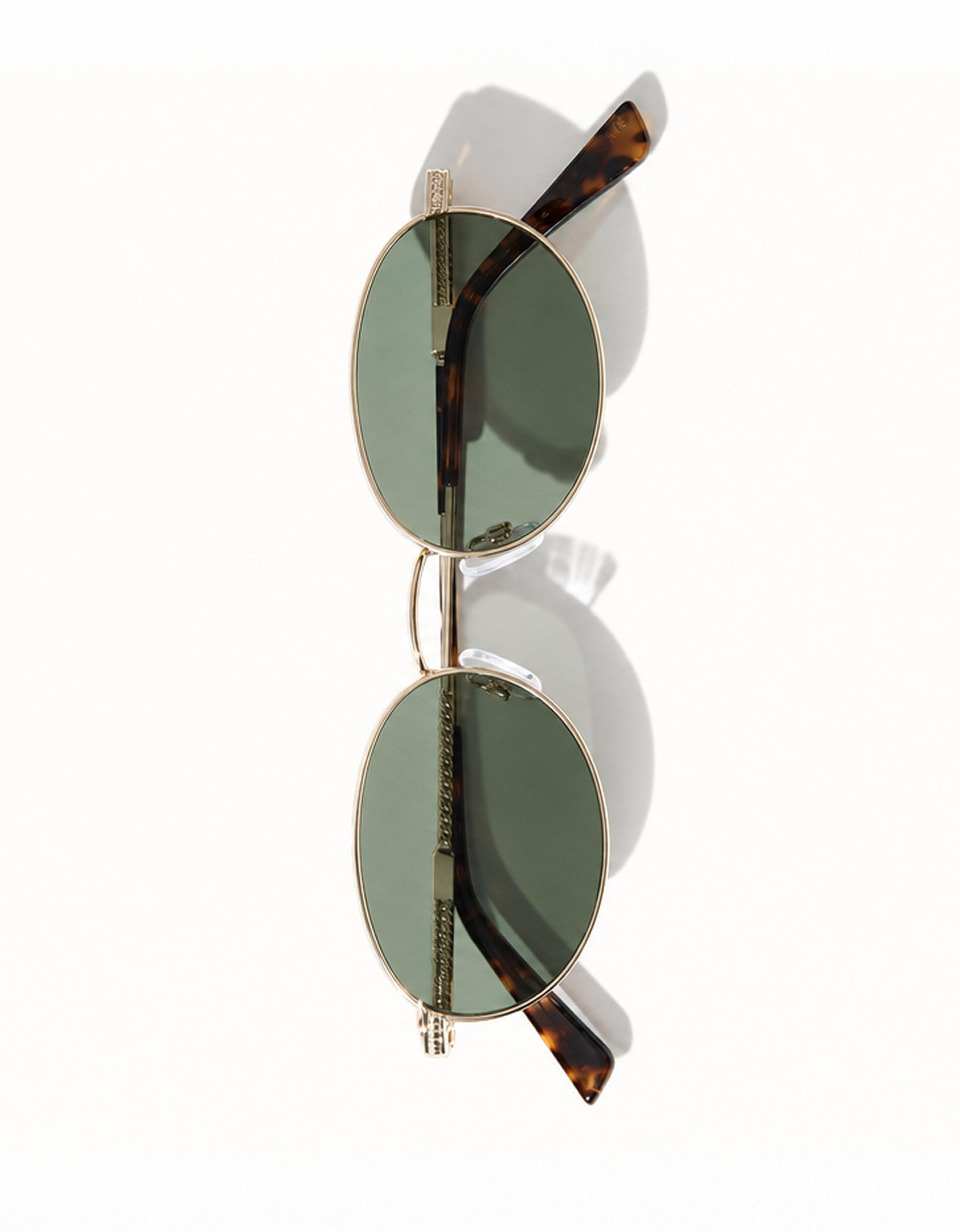Oval sunglasses — Green