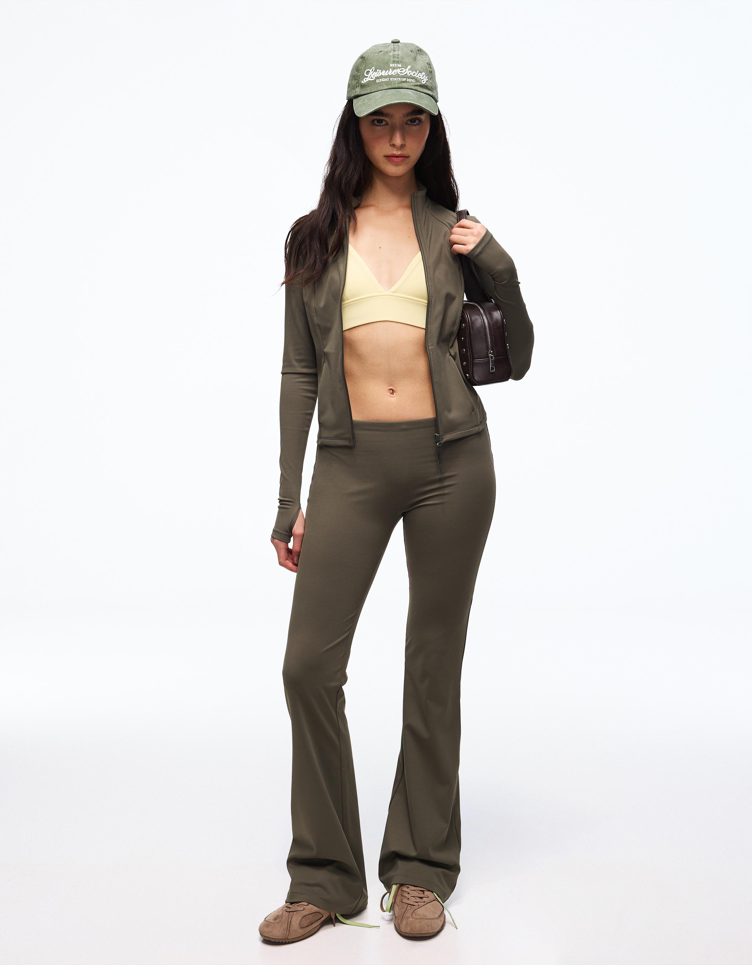 Teknik flare fit pantolon - Görsel 28