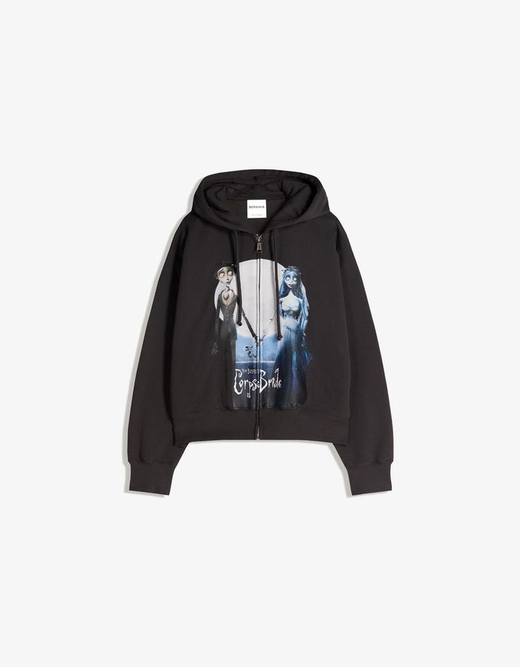 Corpse Bride print hoodie