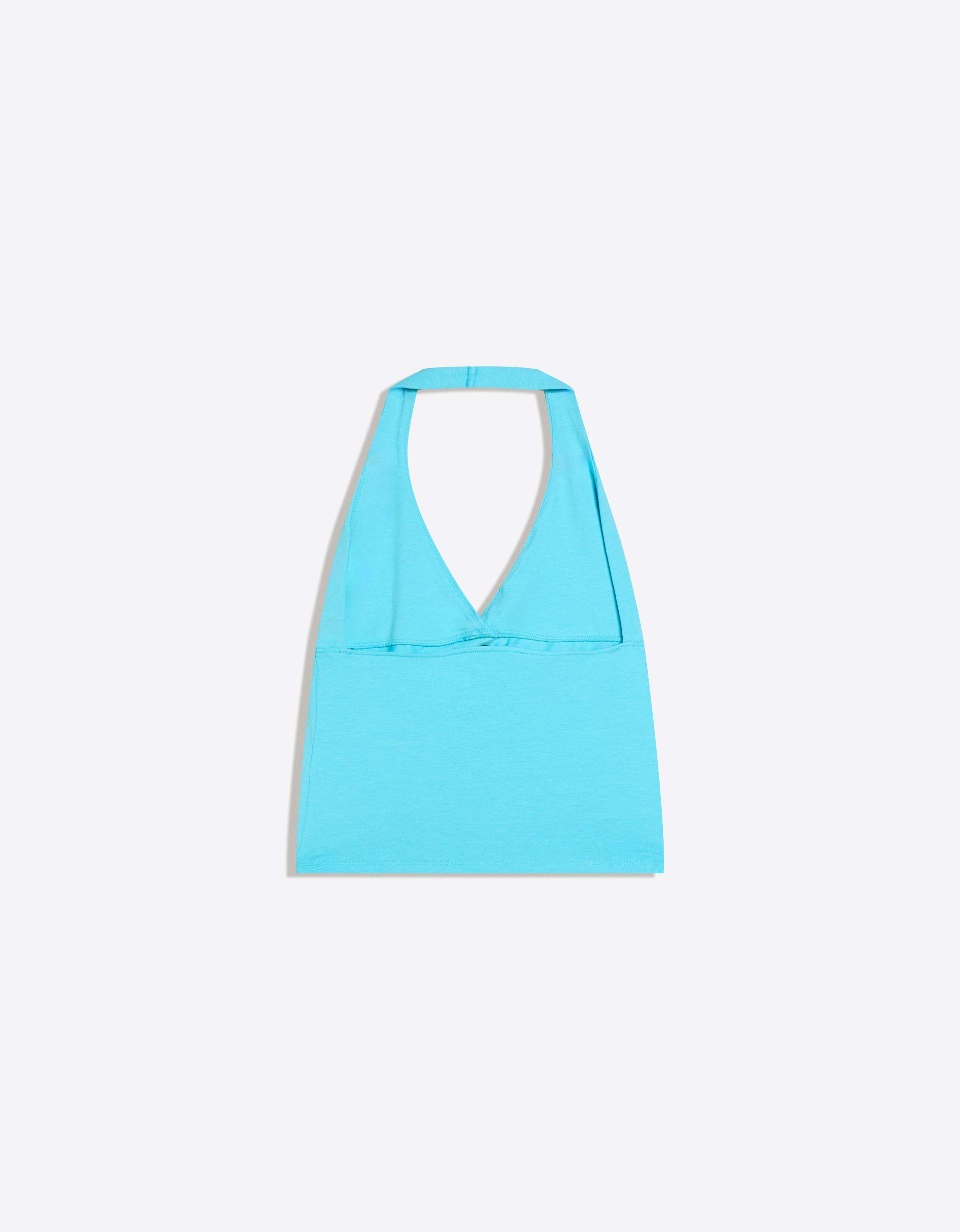 Halter top — Turquoise