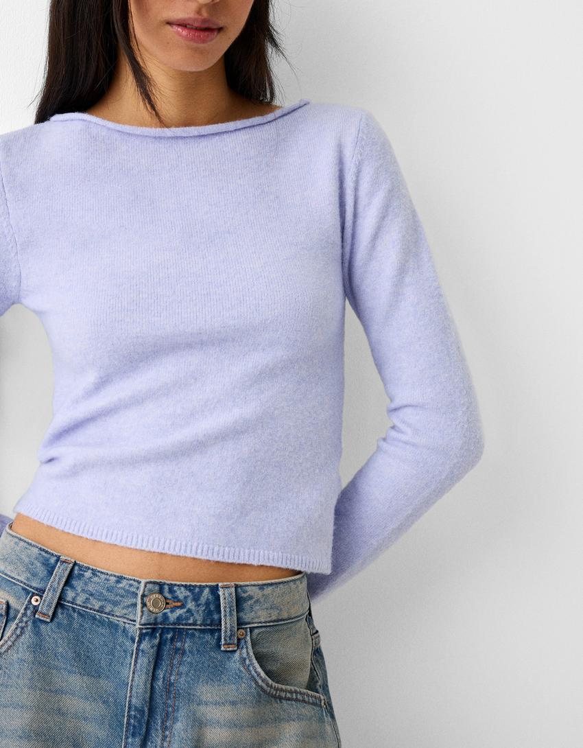 سويتر بياقة بوت-بنفسجي-5