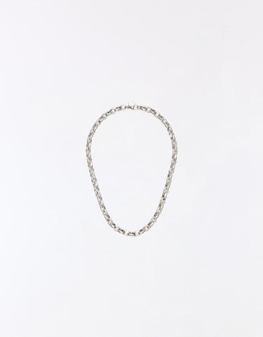 Steel link chain — Silver 4