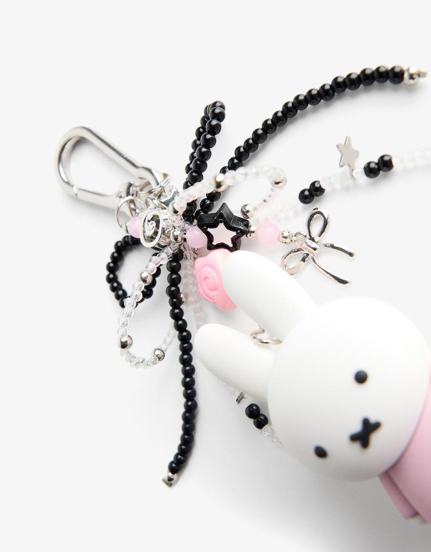Miffy key ring-White