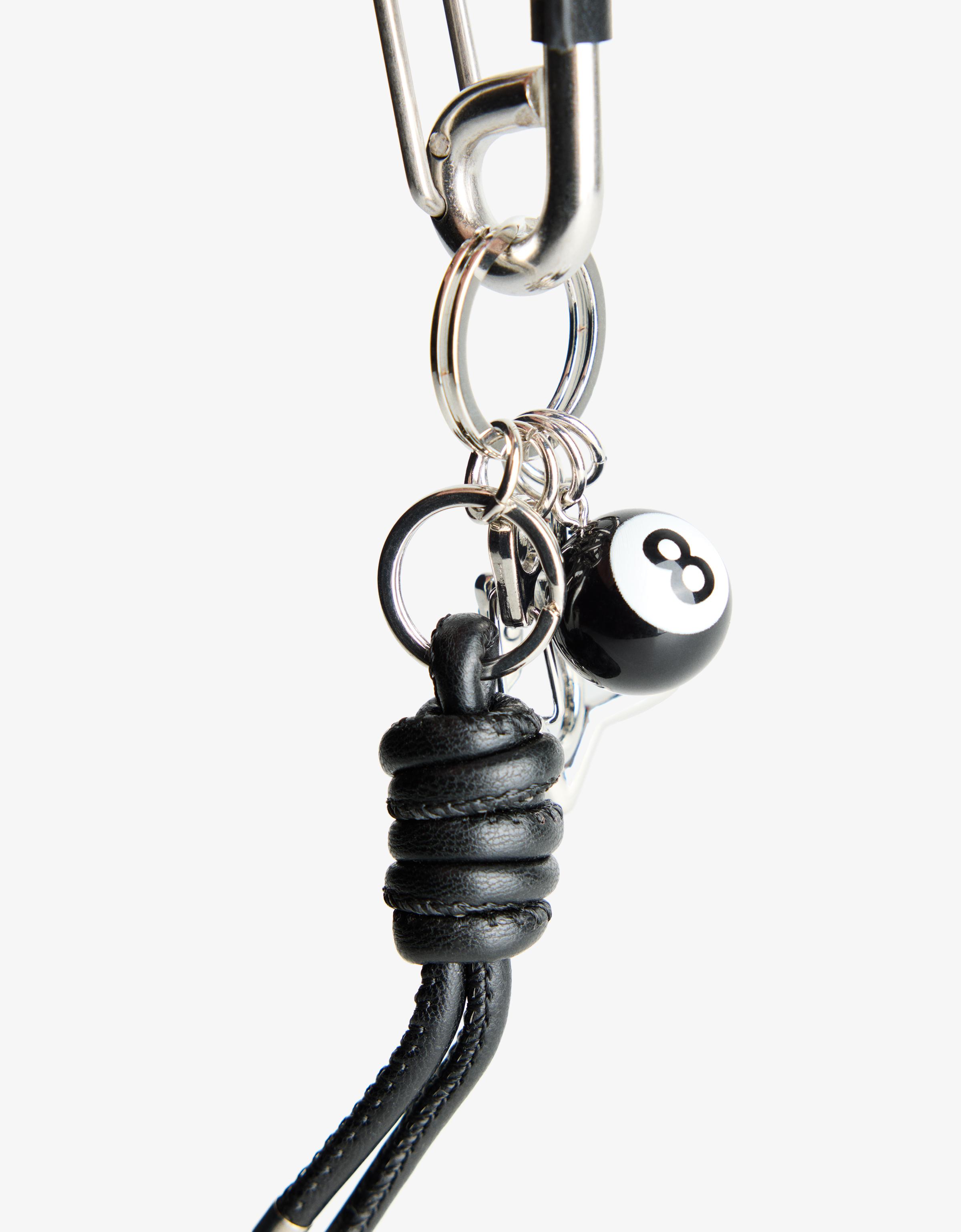 Lobster clasp keyring - Accessories - Men | Bershka
