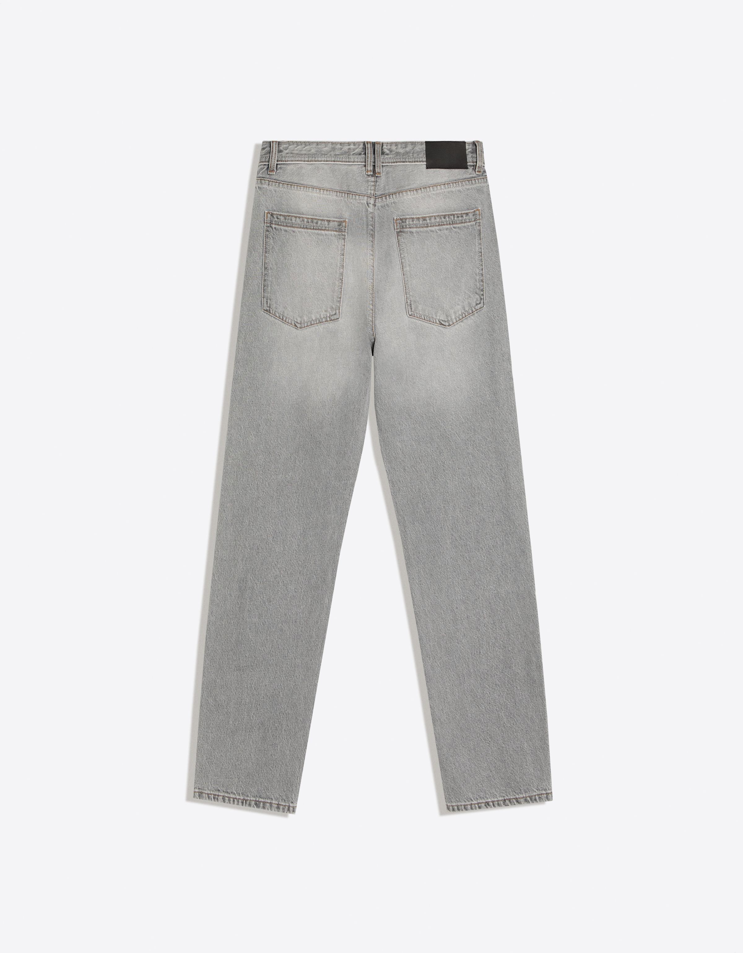 Straight-leg jeans — Grey