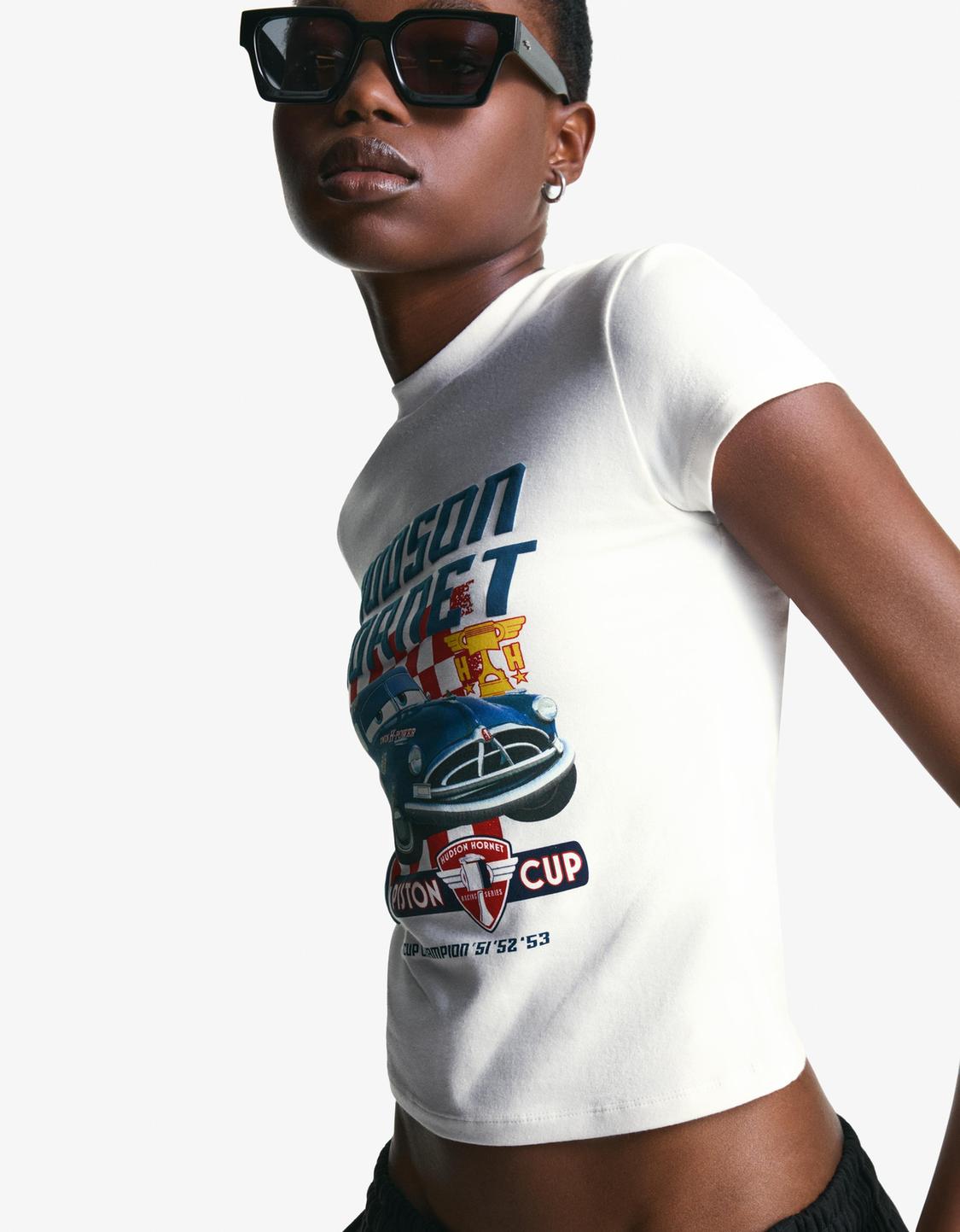 Cars short sleeve print T-shirt