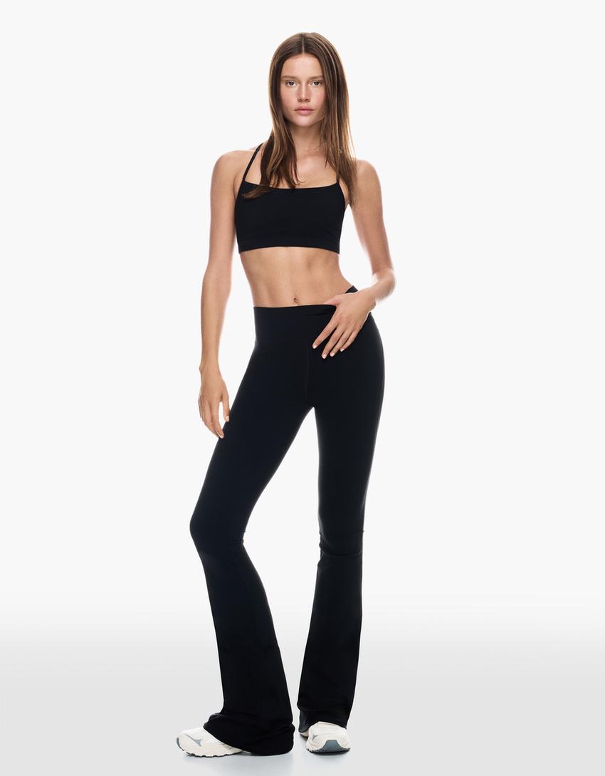 Top and flared trousers set-Top and flared trousers set-0