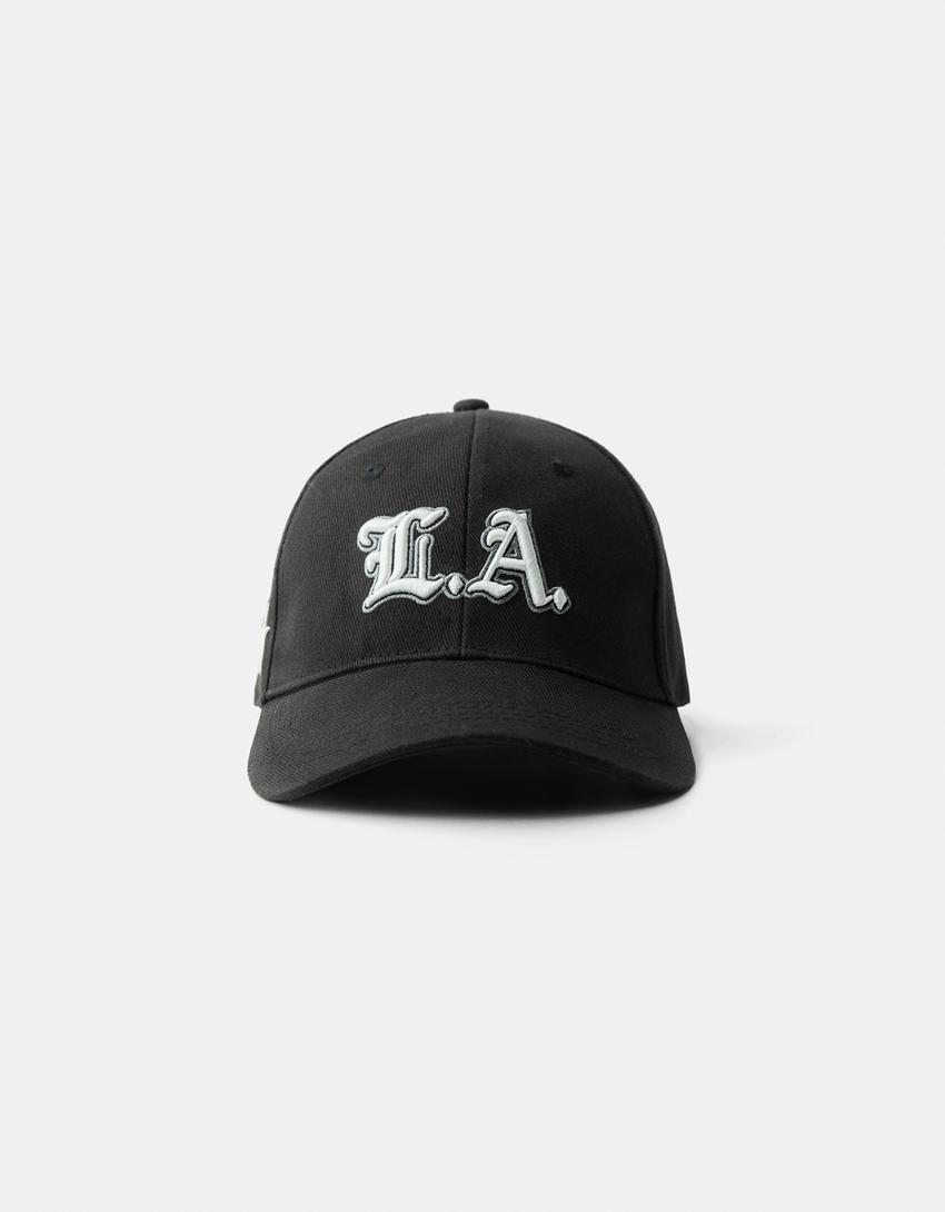 Gorra brodada - Home | Bershka