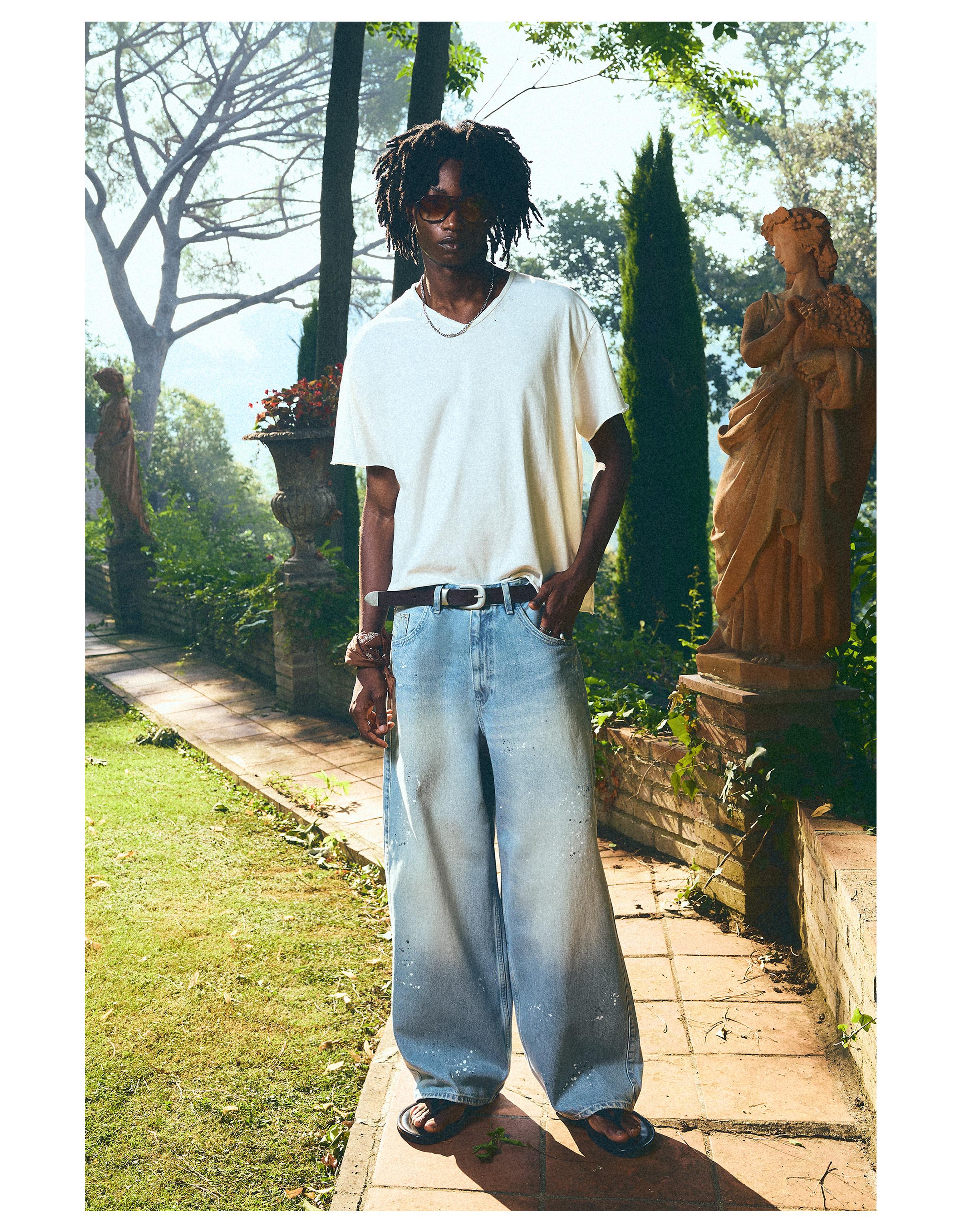 Super baggy jeans — Light blue