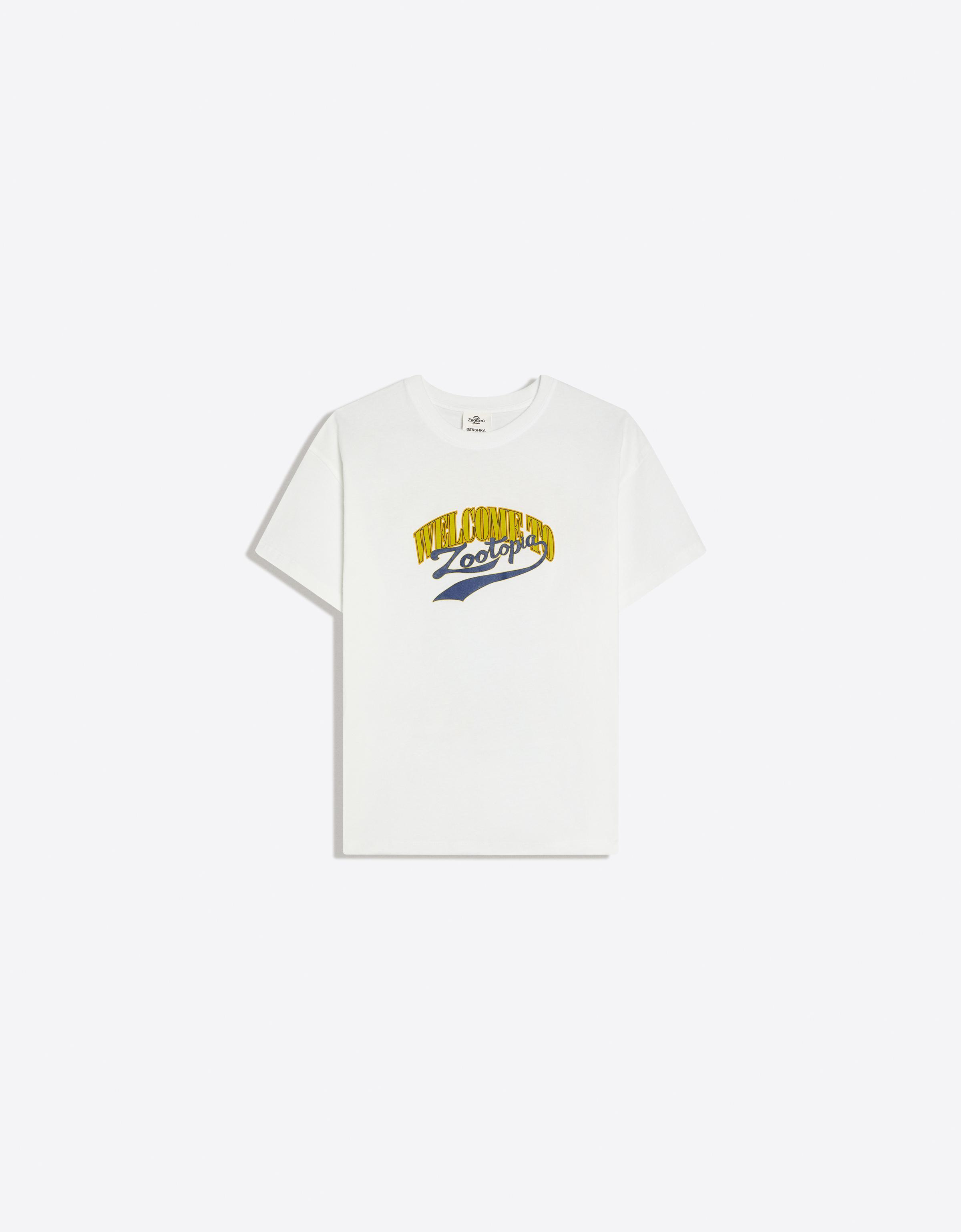 Oversize Zootropolis T-shirt — Off white