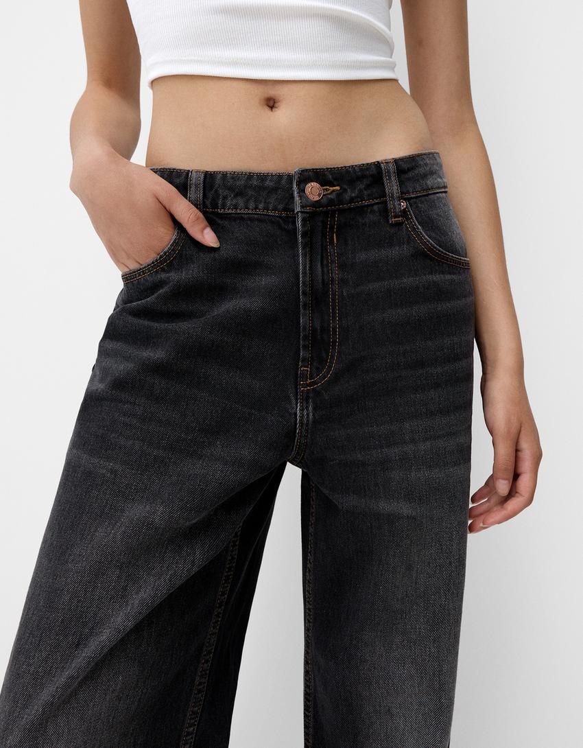 Baggy jean-Siyah