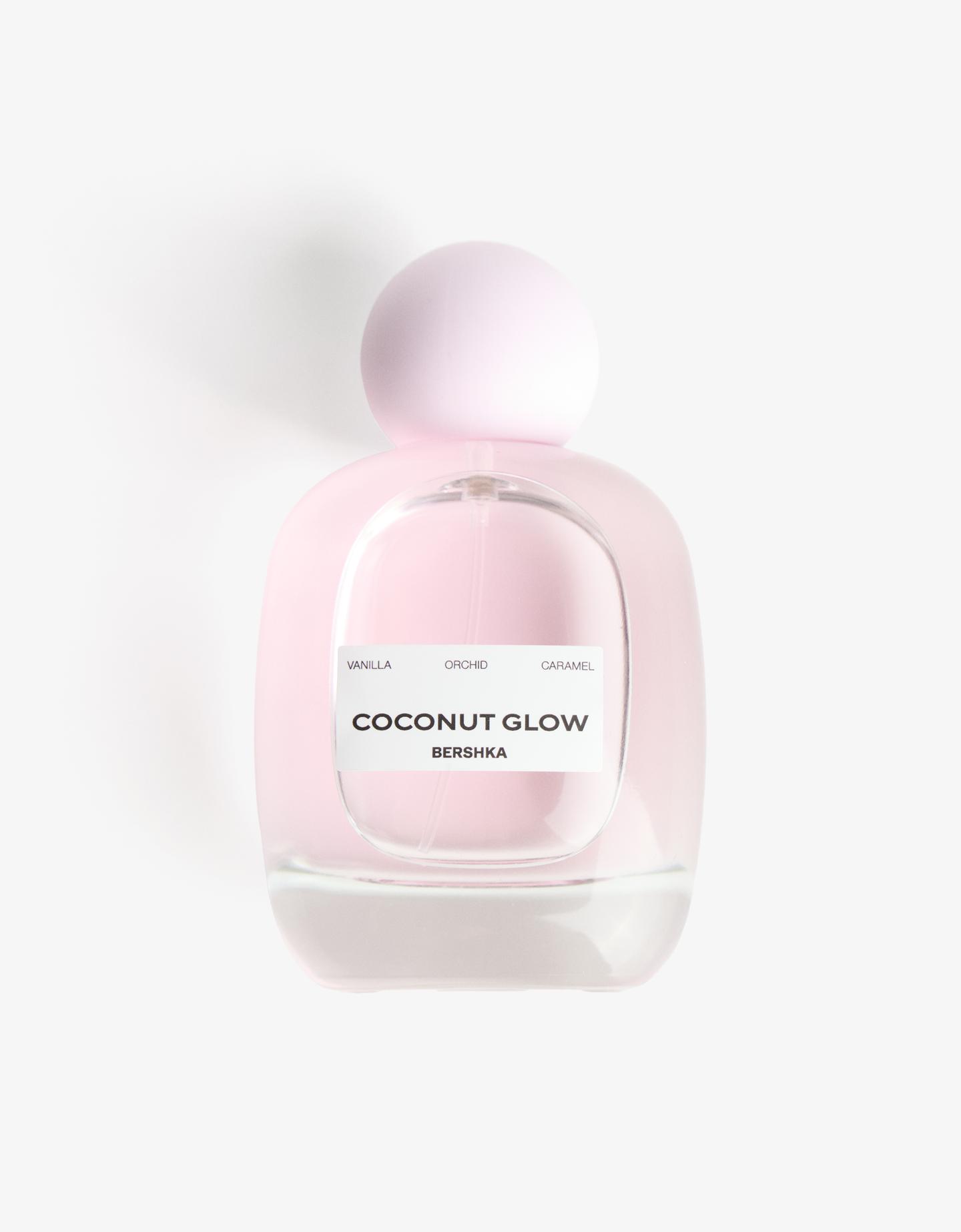 Bershka woda perfumowana coconut glow 100 ml różowy
