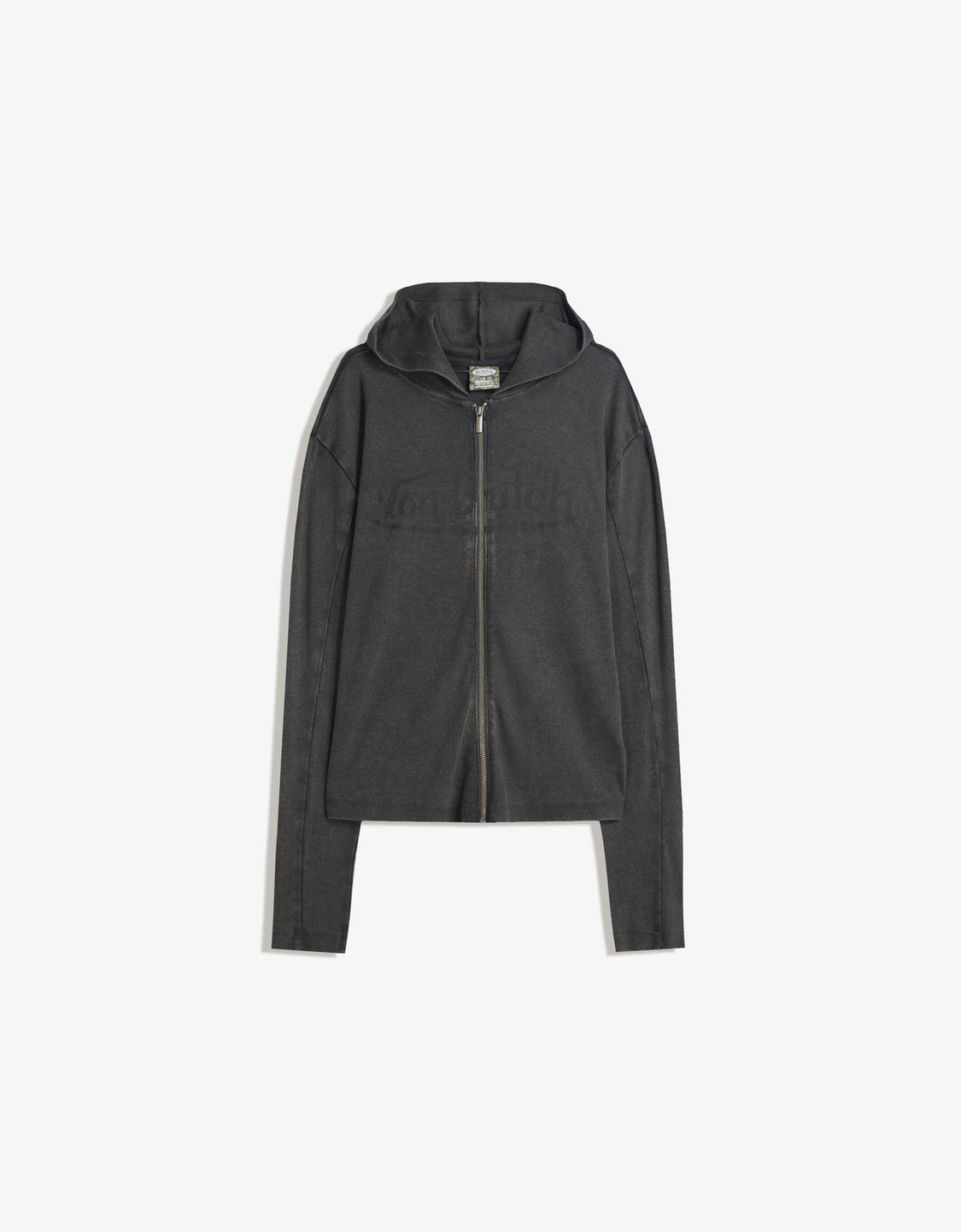 Von Dutch zip-up sweatshirt