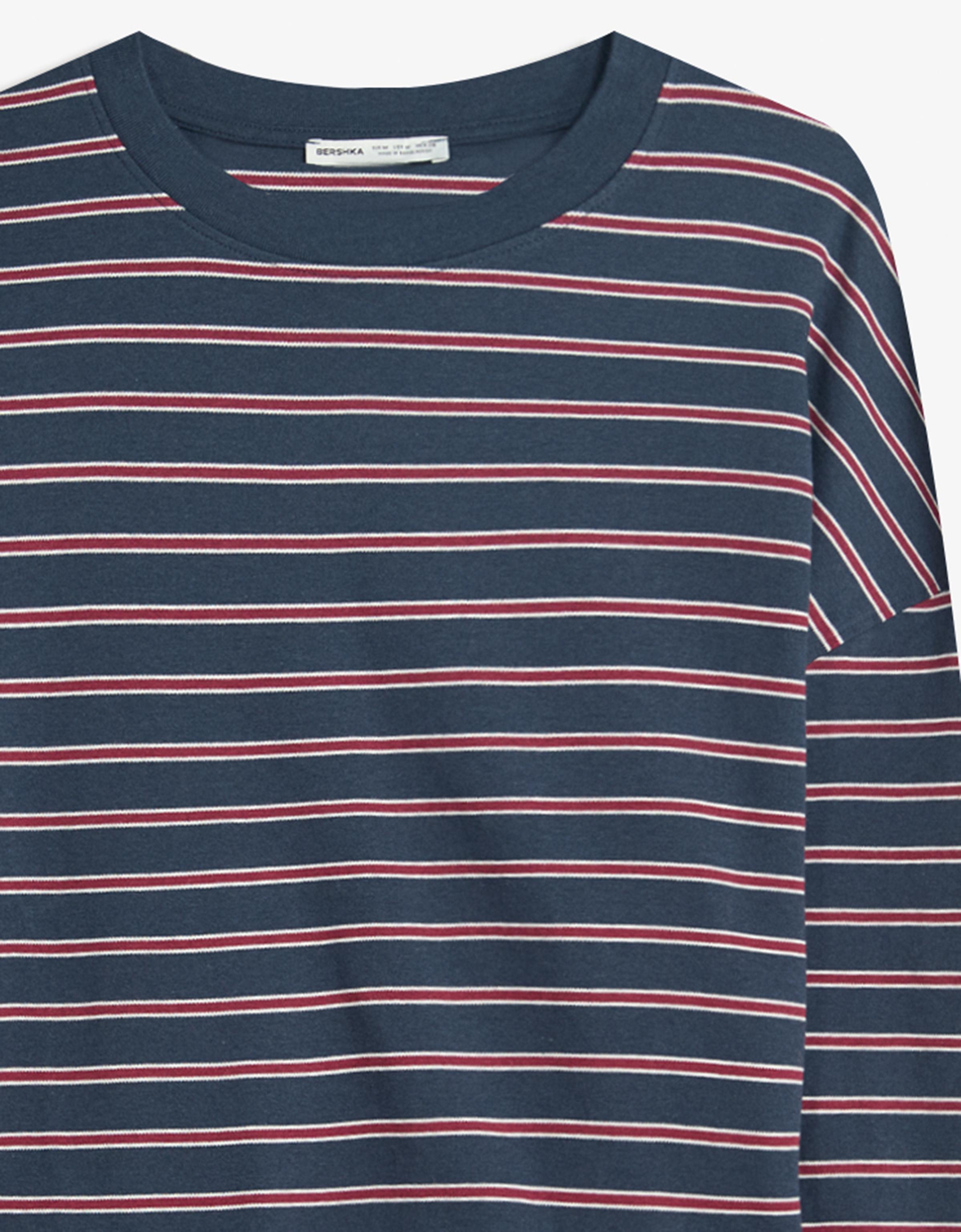 Uzun kollu baskılı tişört - Görsel 16