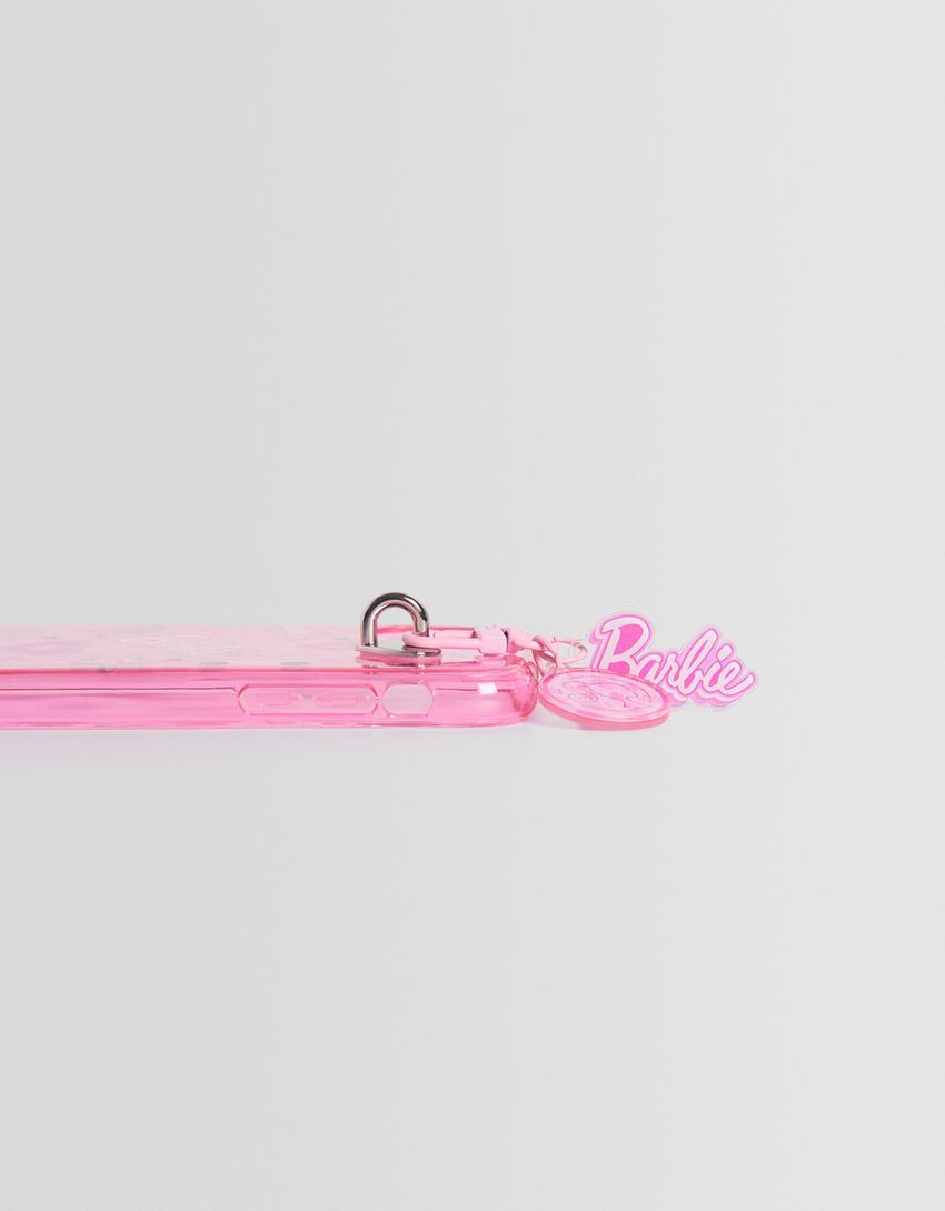 Barbie® iPhone case with charms-Pink