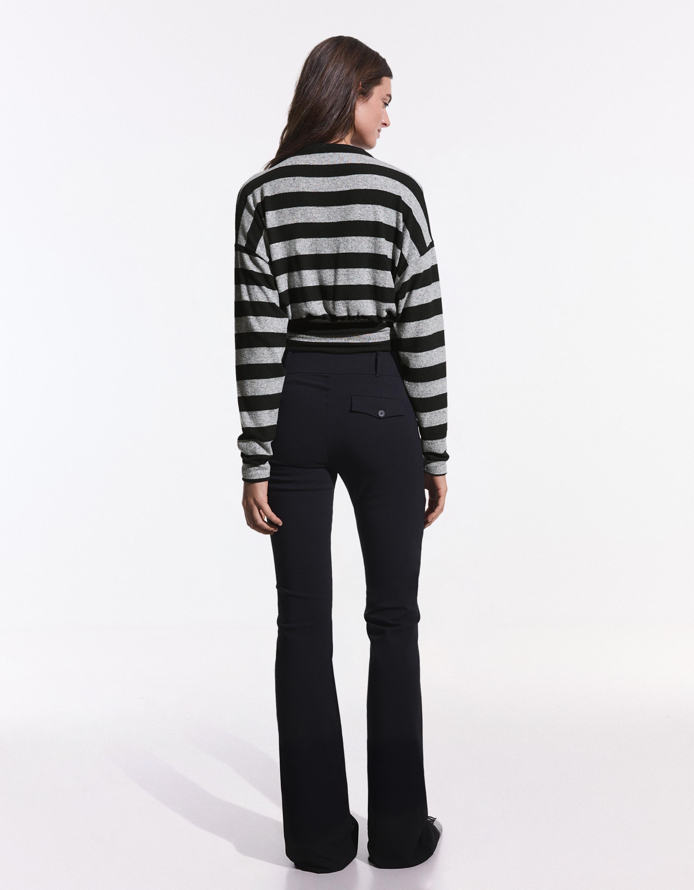 Mock neck jumper