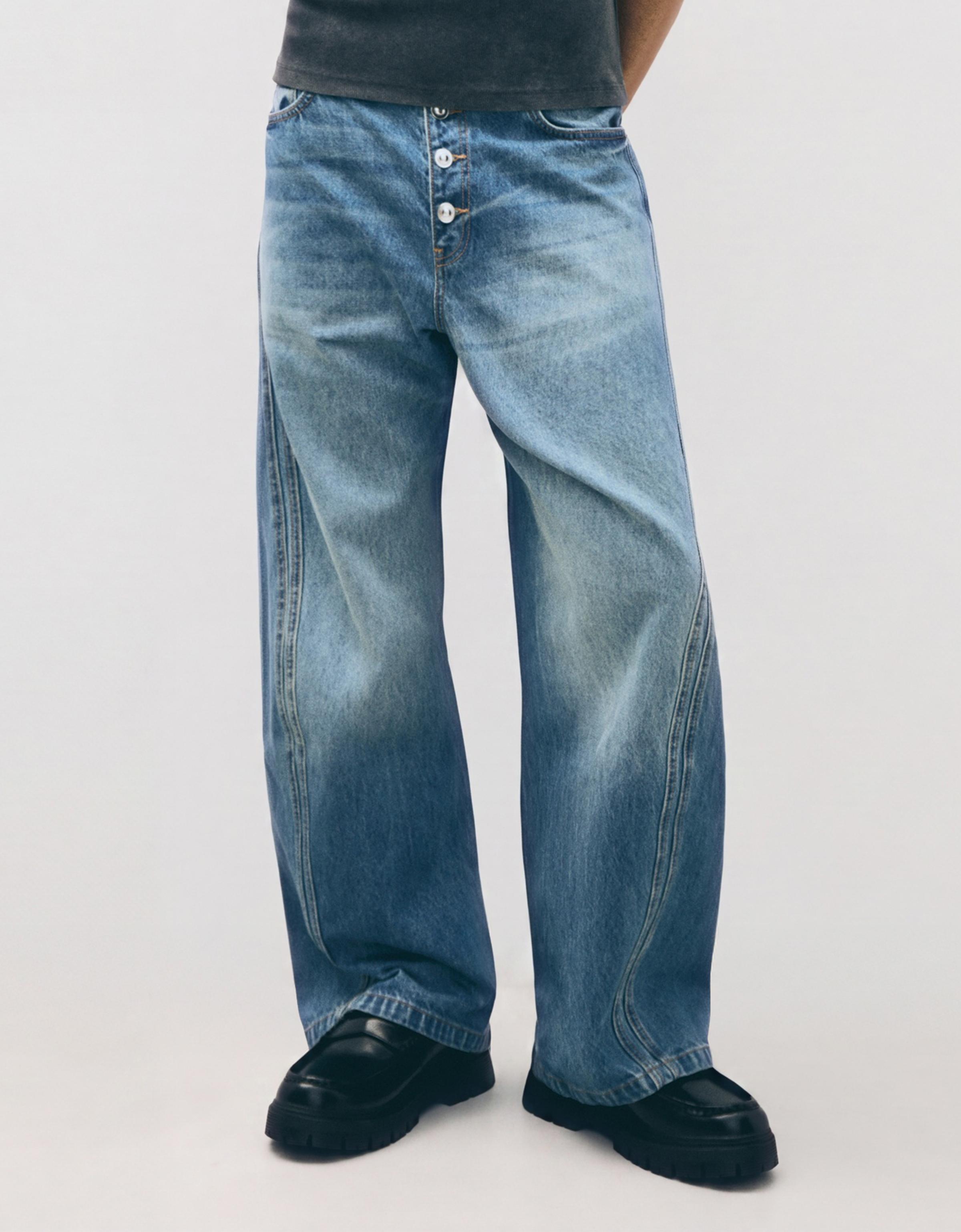 Boot-cut jeans — Light blue