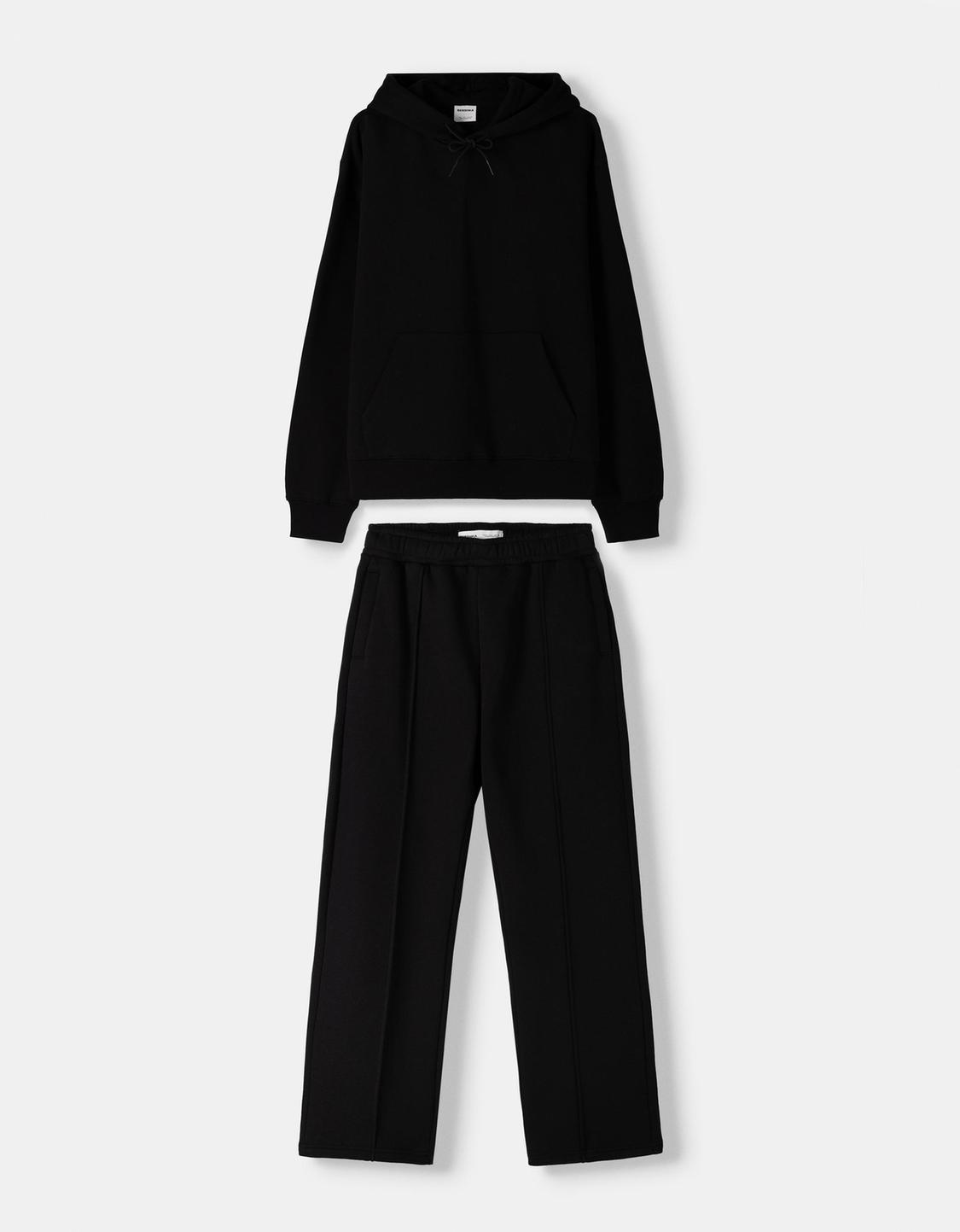 Set hanorac și pantaloni largi