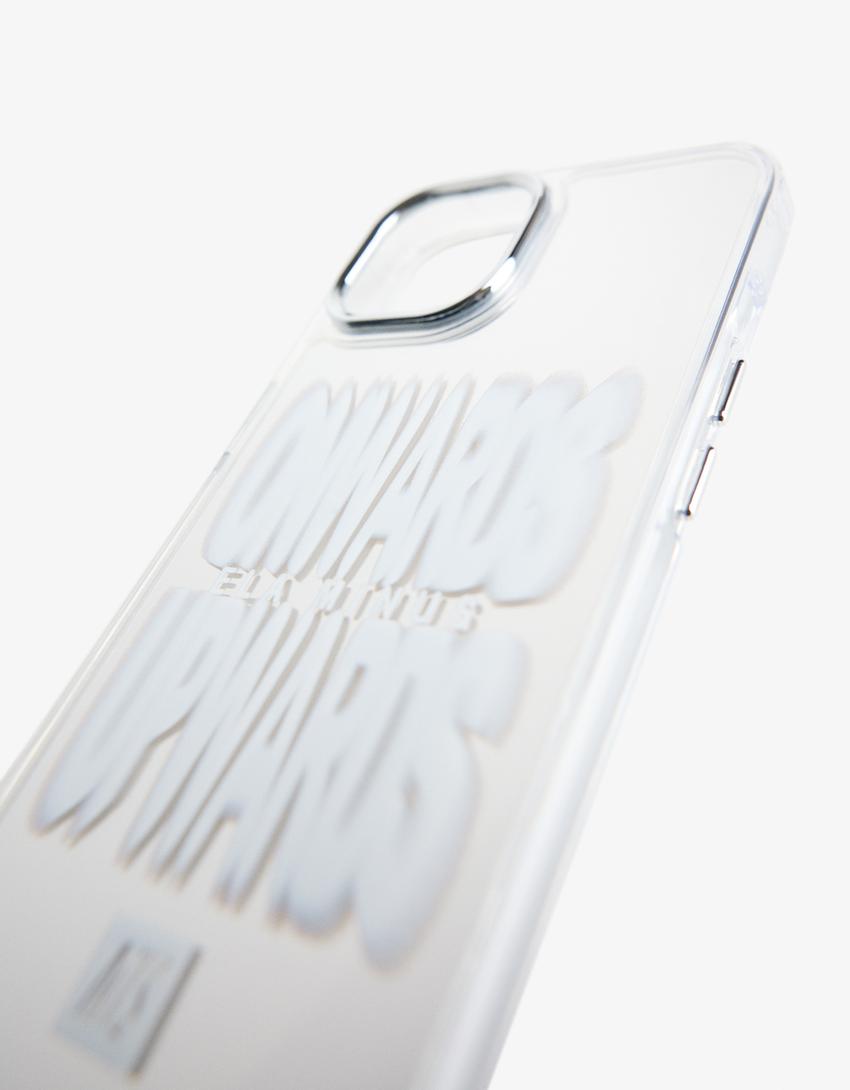 Ela Minus mobile phone case-Silver