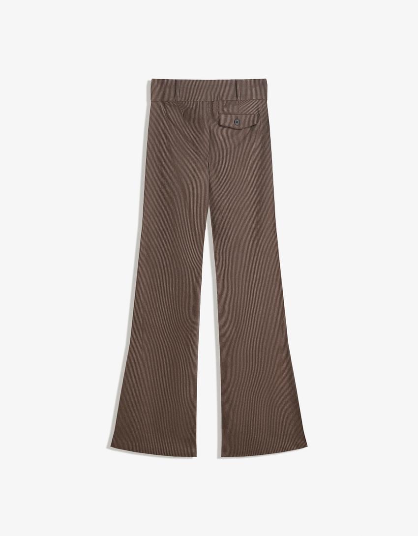 Bengaline lange broek-Bruin-5