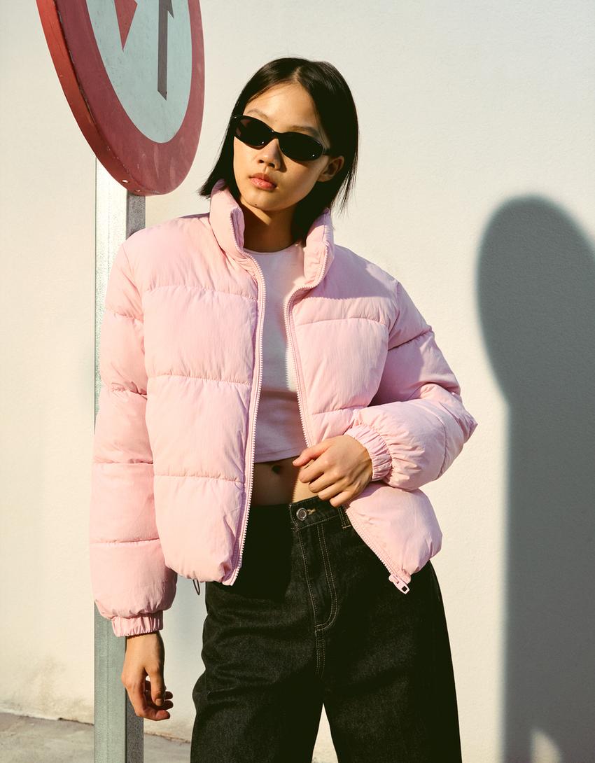 Puffer jacket-Pink