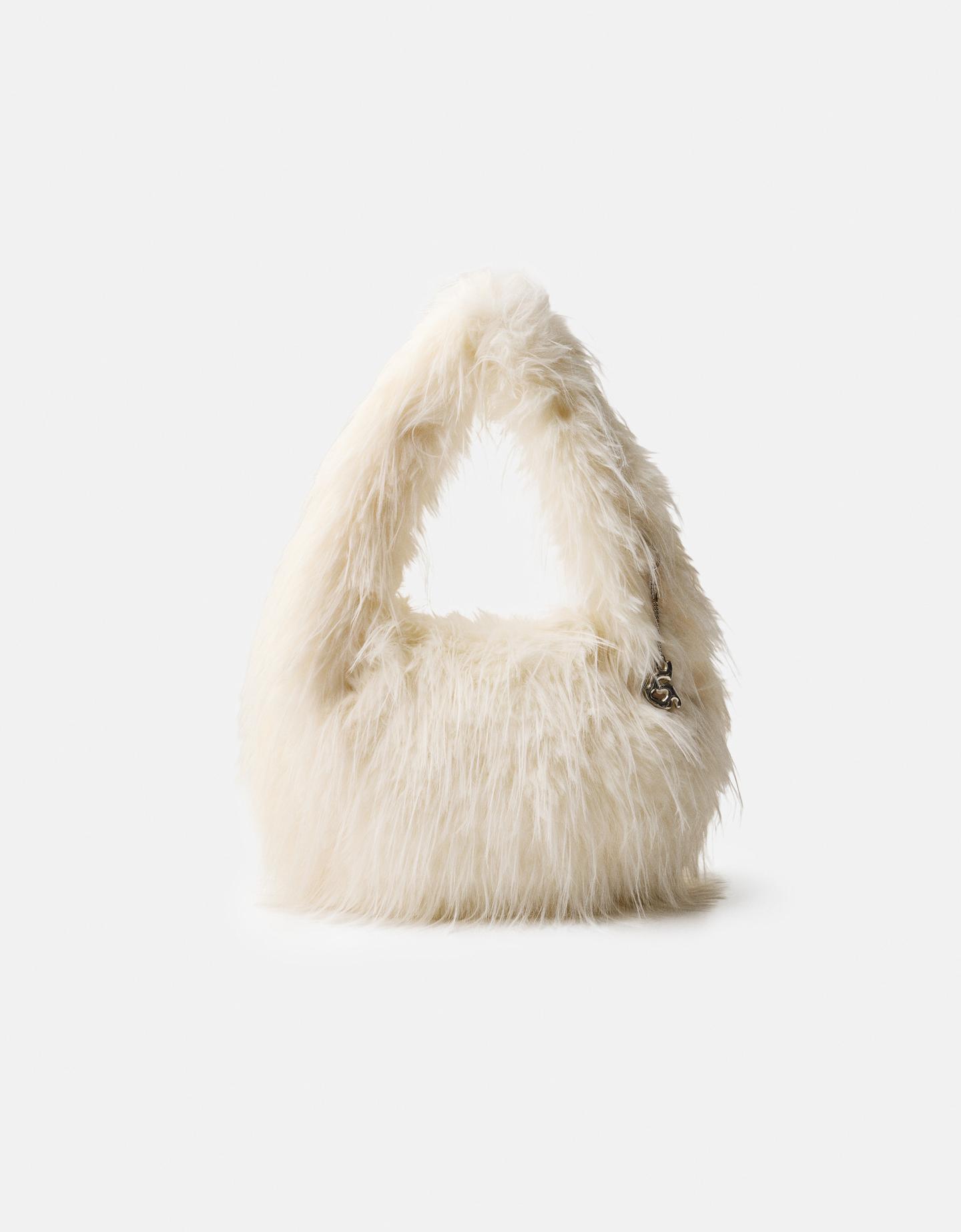 Bershka Bolso Pelo Mujer Crudo