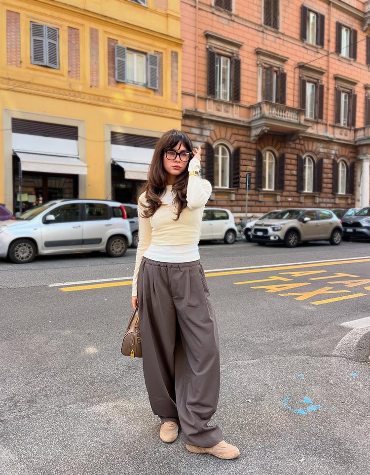 Barrel jogger pantolon