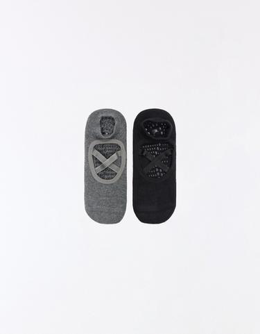 Pack of 2 cushioned socks — Black 4