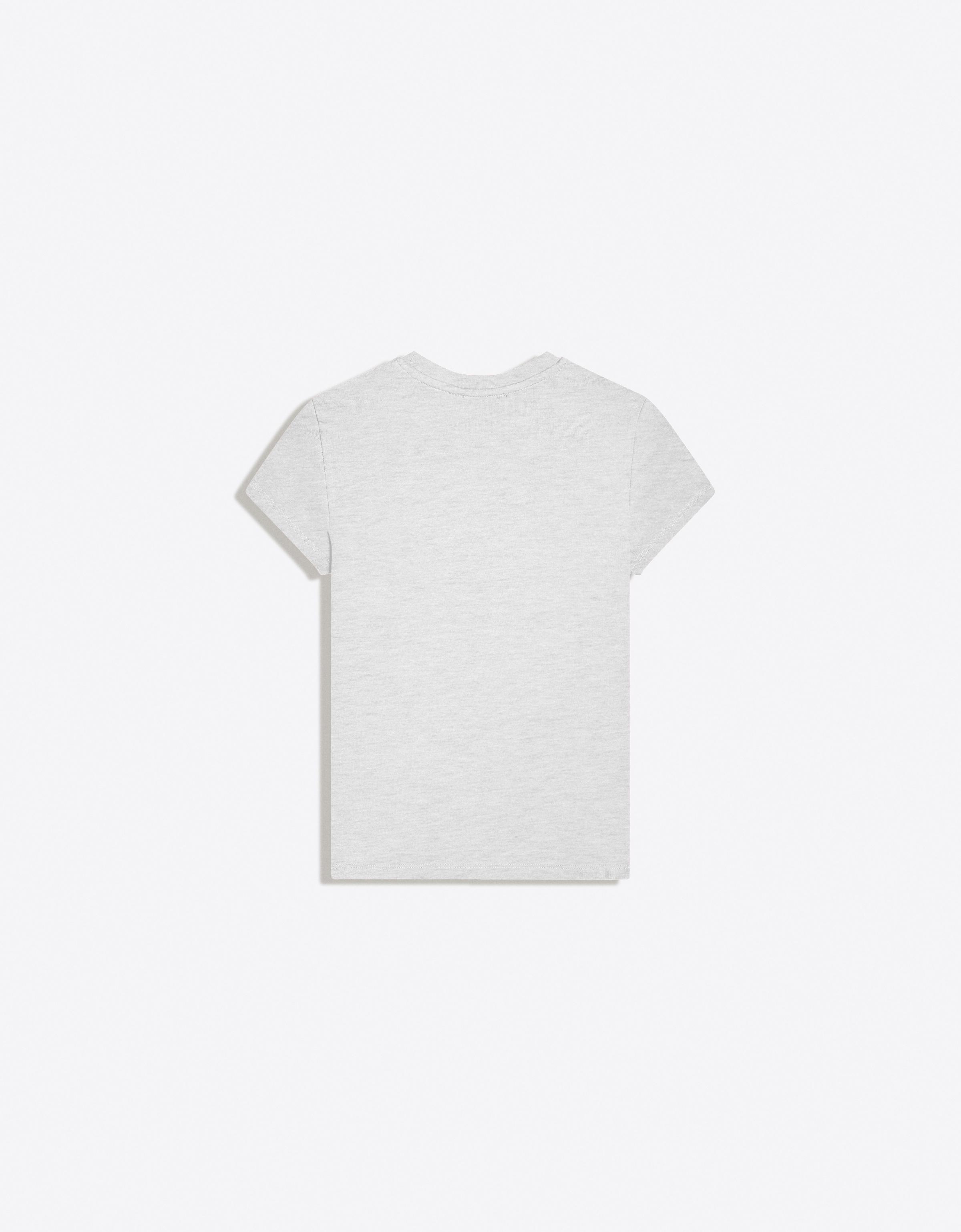 Short sleeve round neck T-shirt — Grey