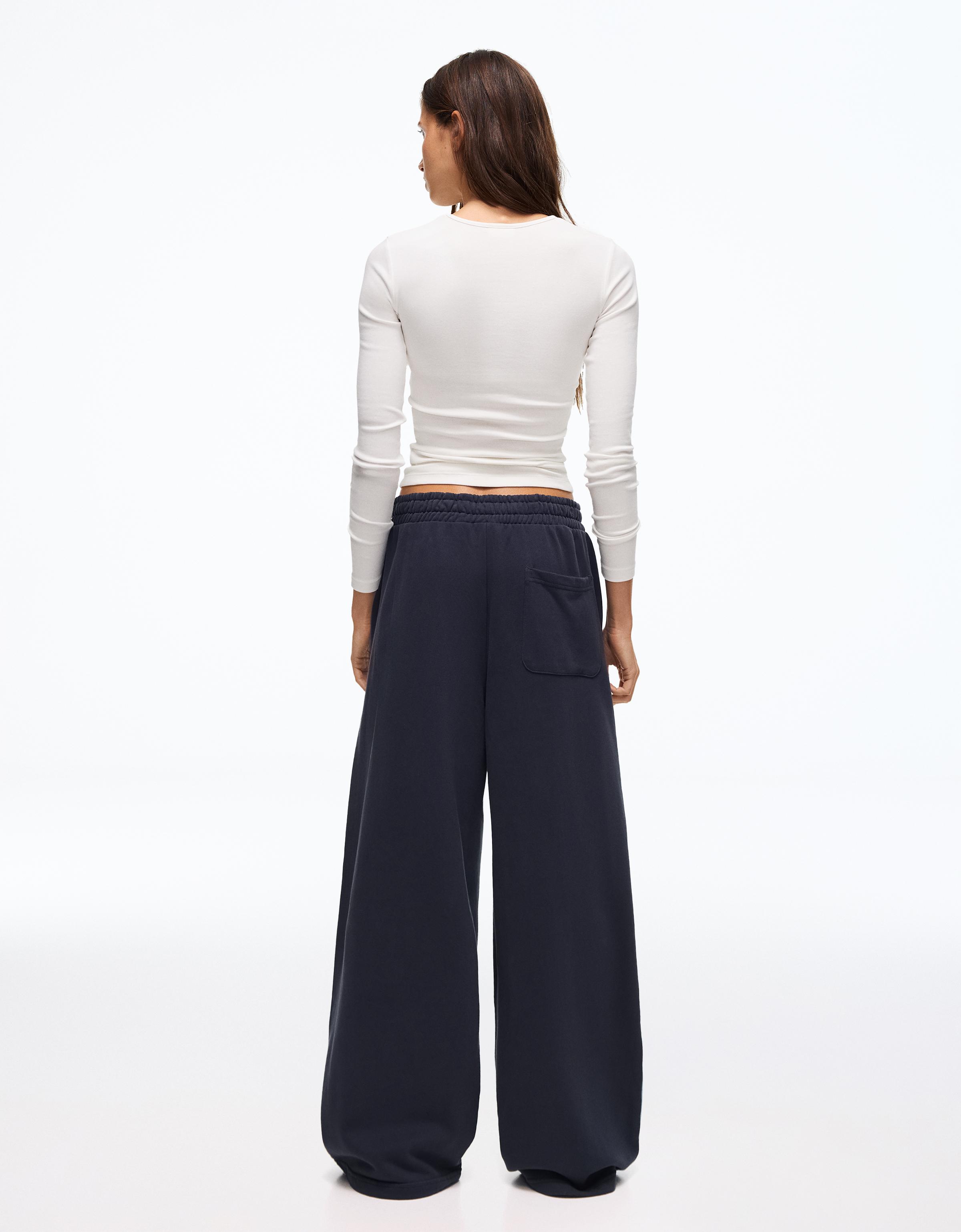 Dancer plush joggers — Navy