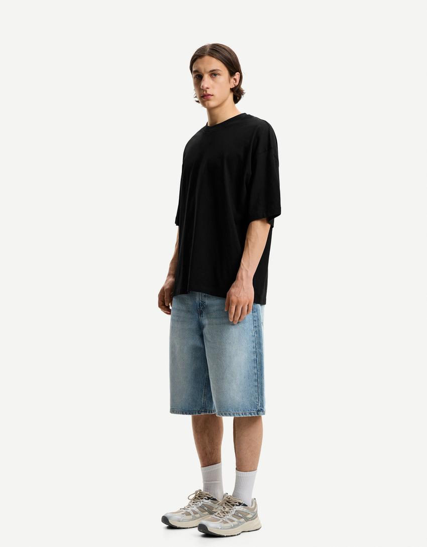 Oversize short sleeve T-shirt