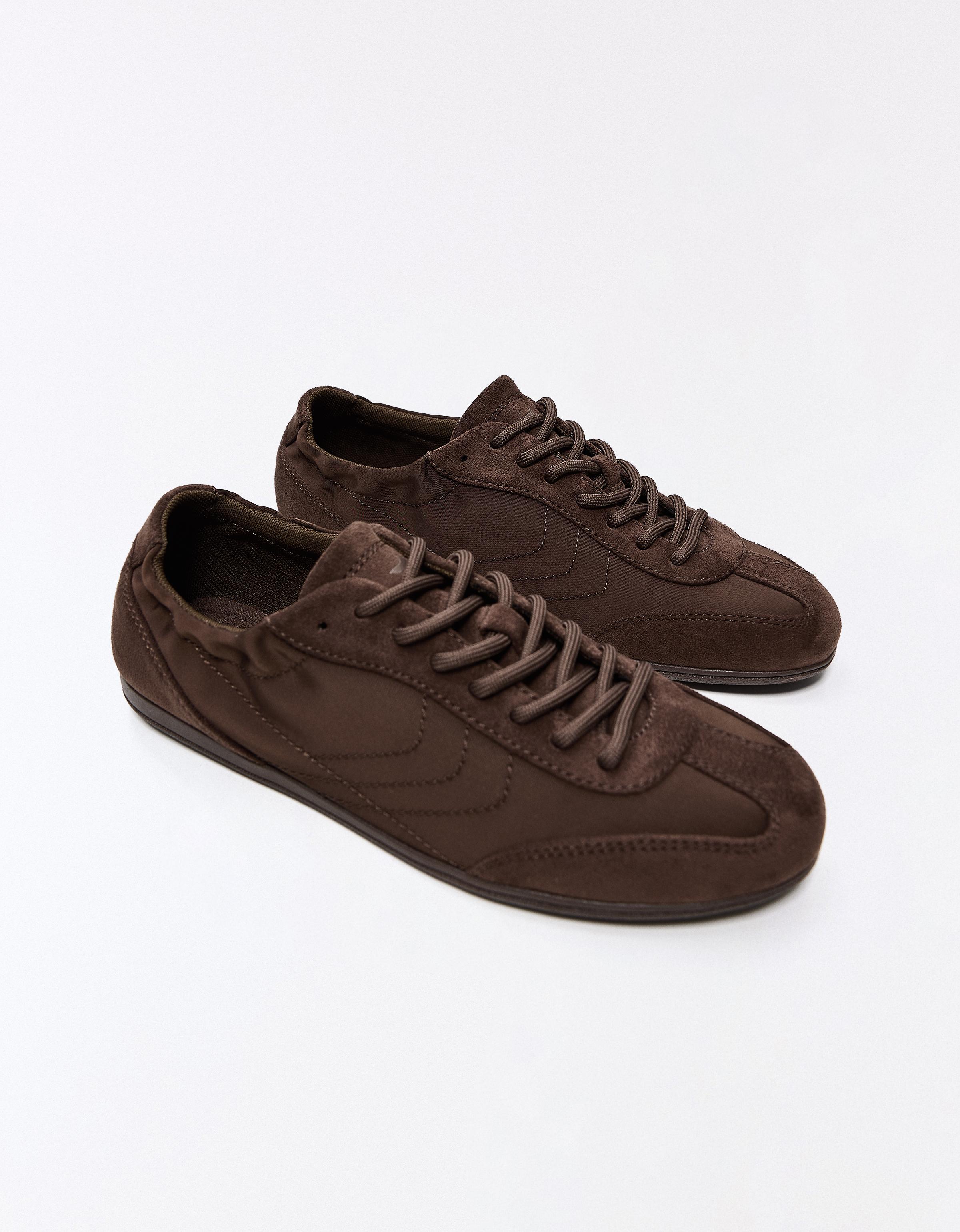 Thin Trainers — Brown