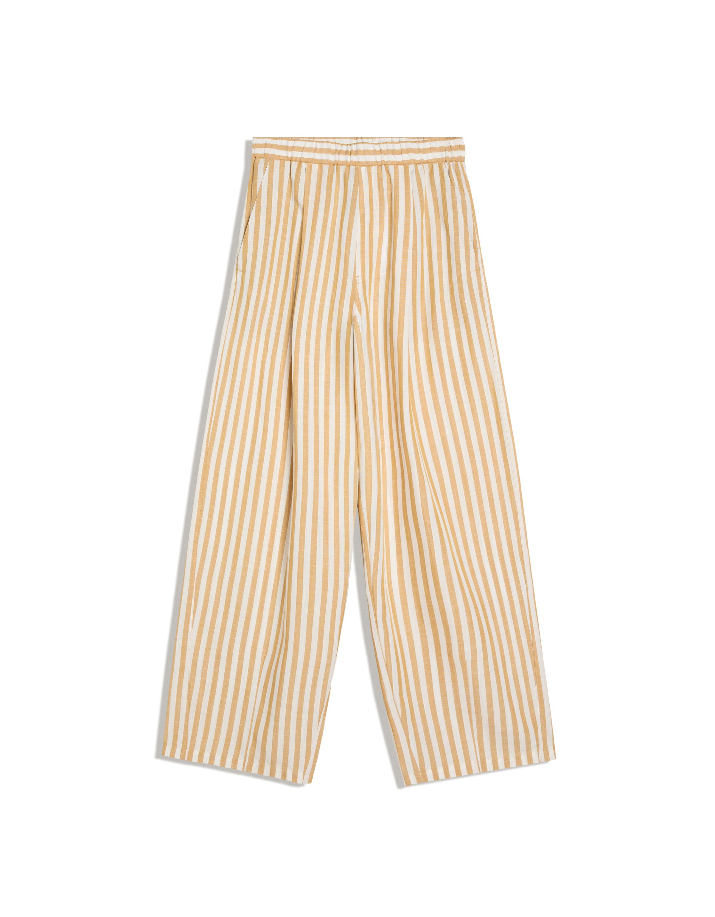 Super baggy pyjama-style trousers — Camel