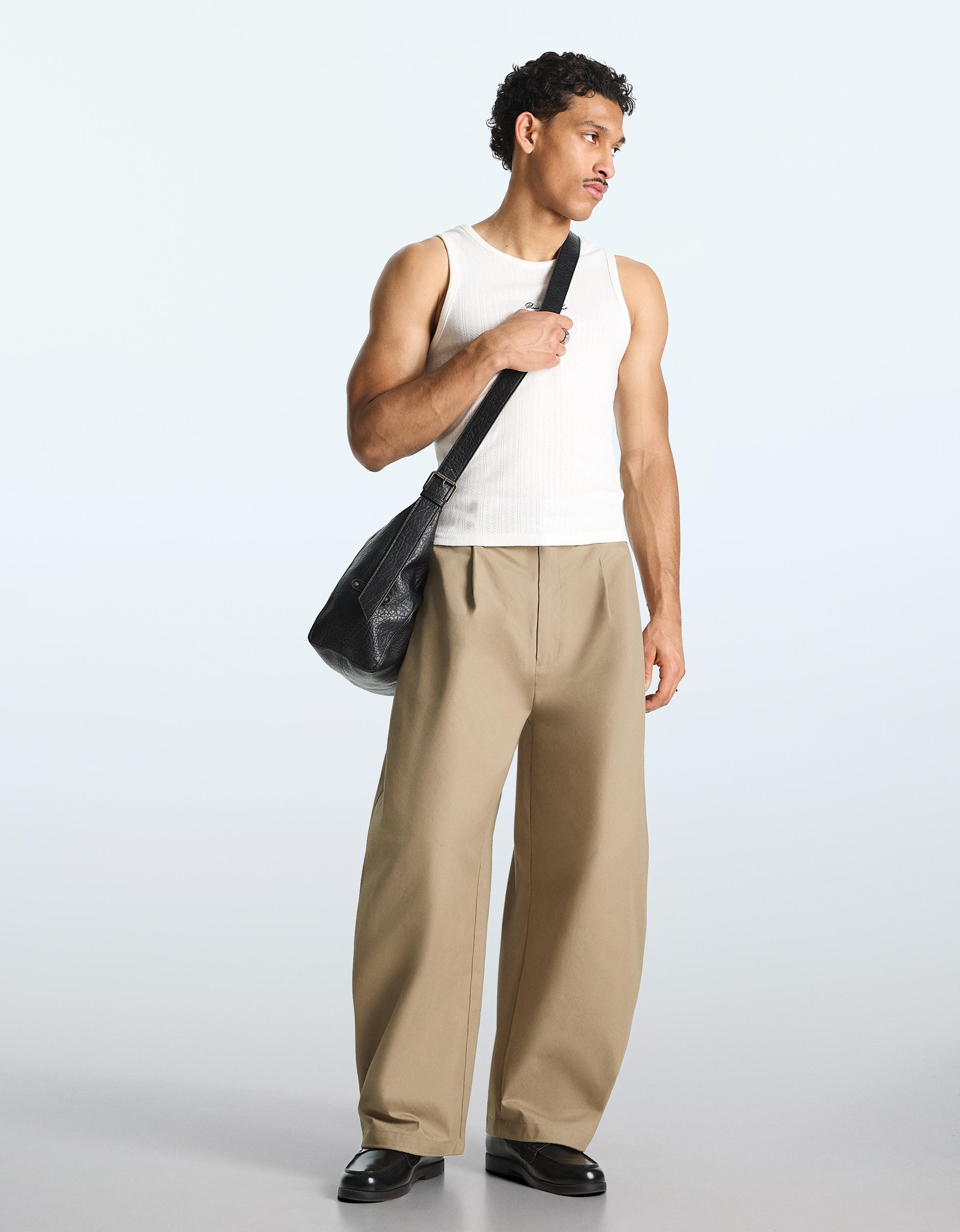Pantalón Megabarrel Hombre 34 Arena