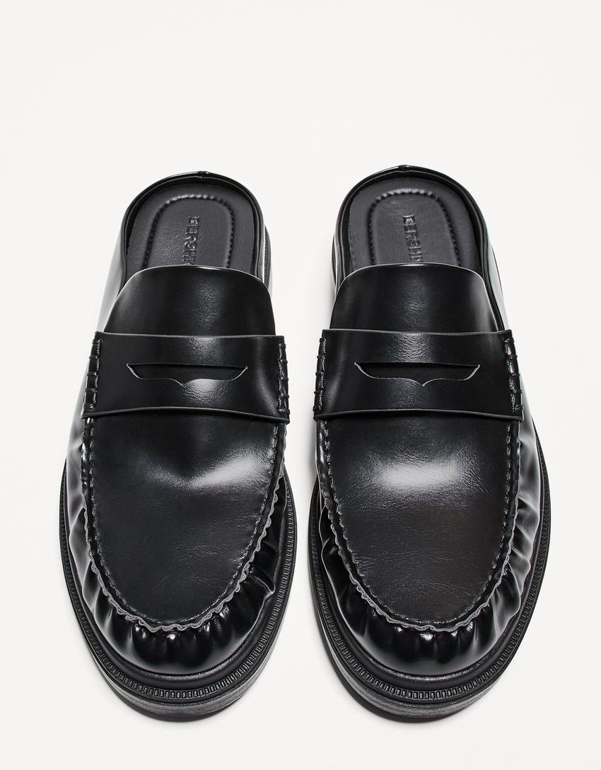 Mocassino sabot-Nero-3