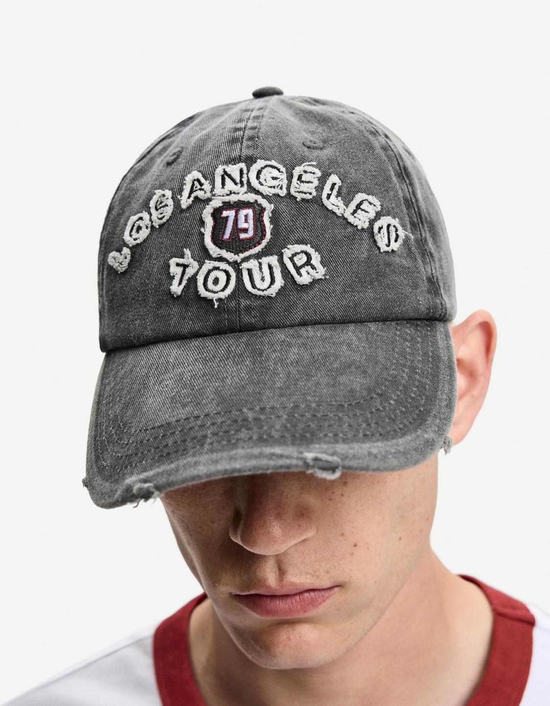 Embroidered cap