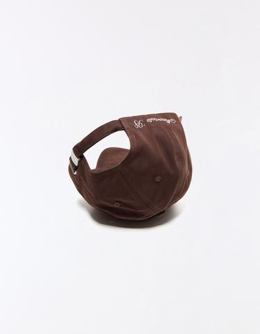Embroidered cap — Brown 2