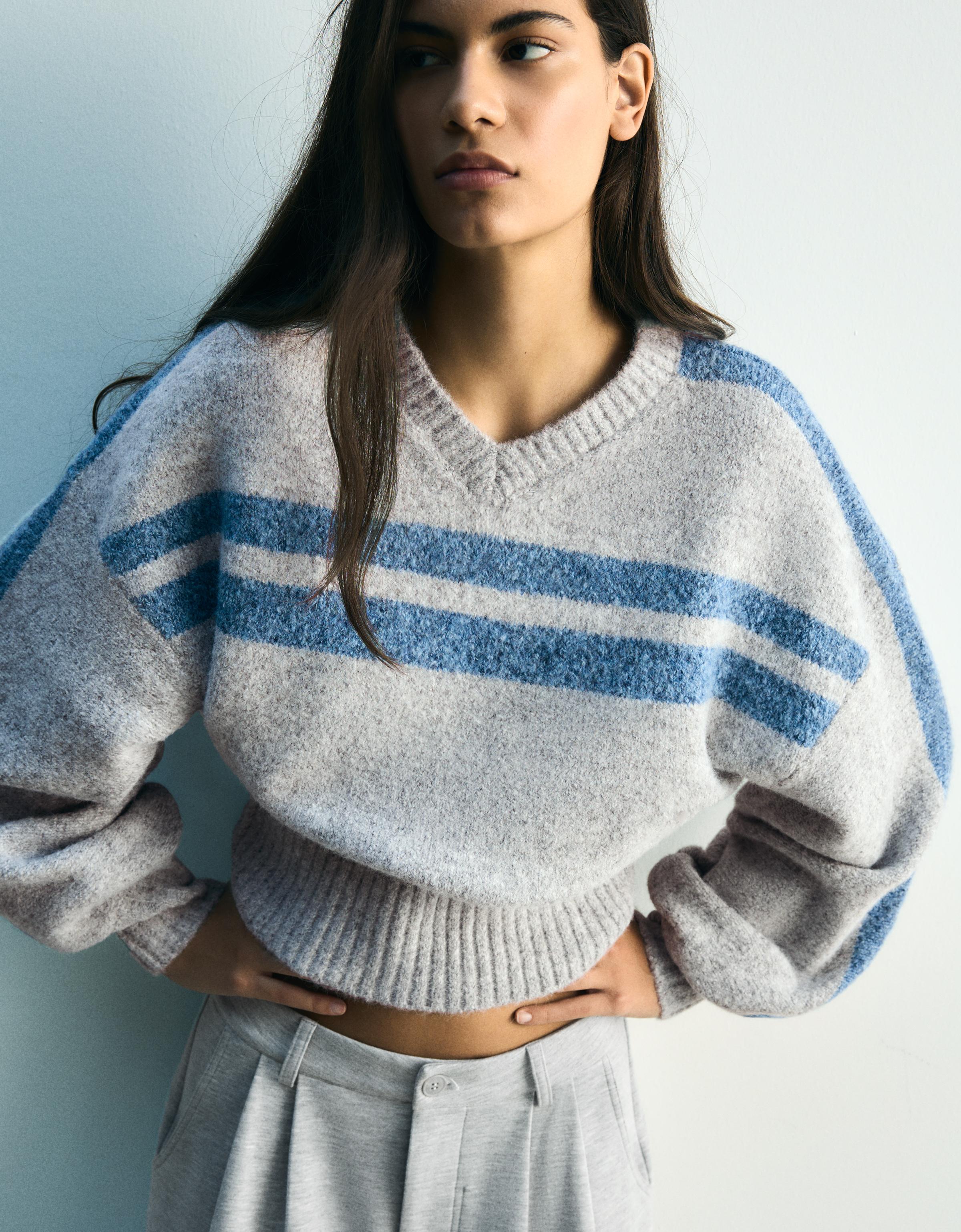 Jersey boxy cuello pico