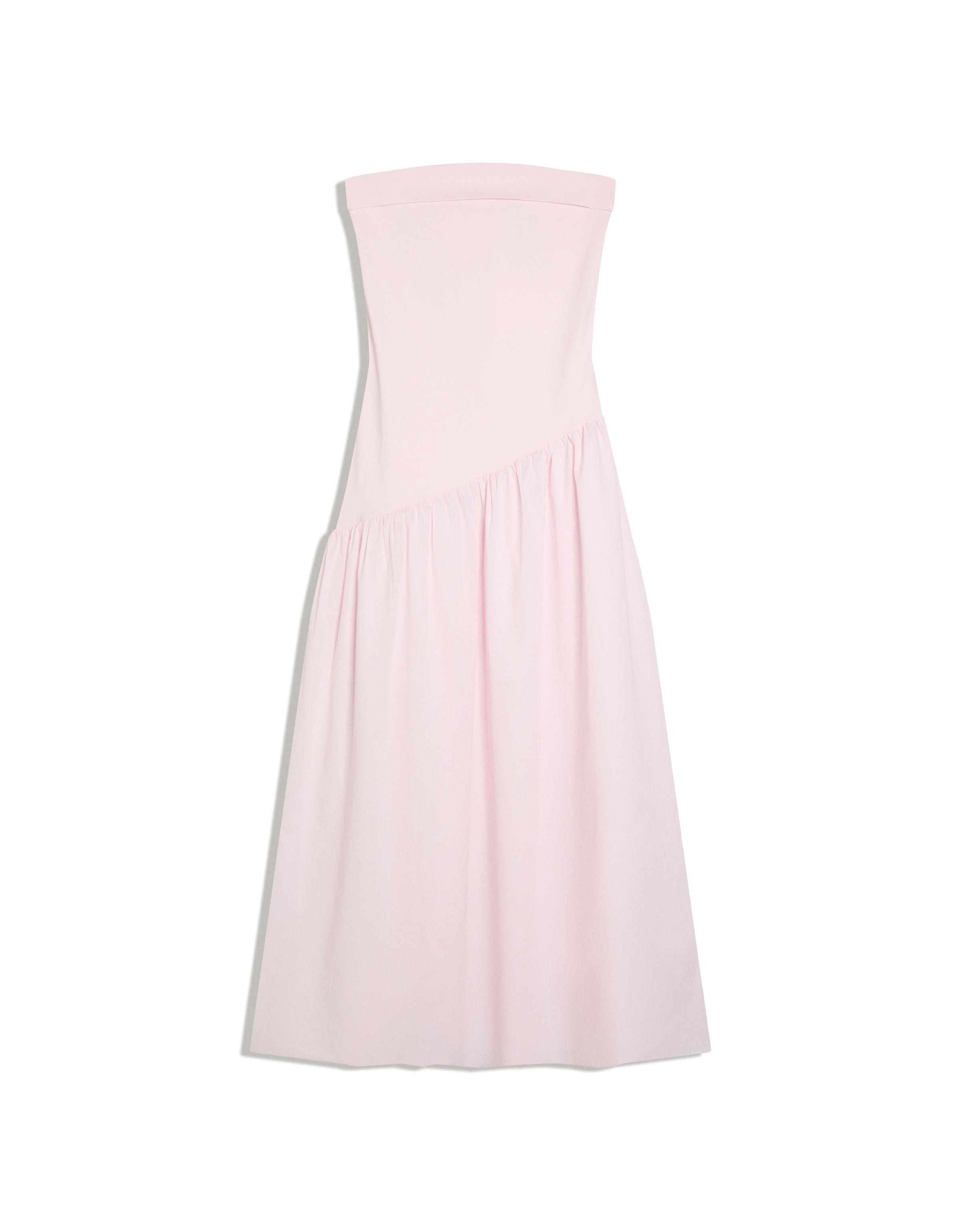 Bandeau midi dress — Pink