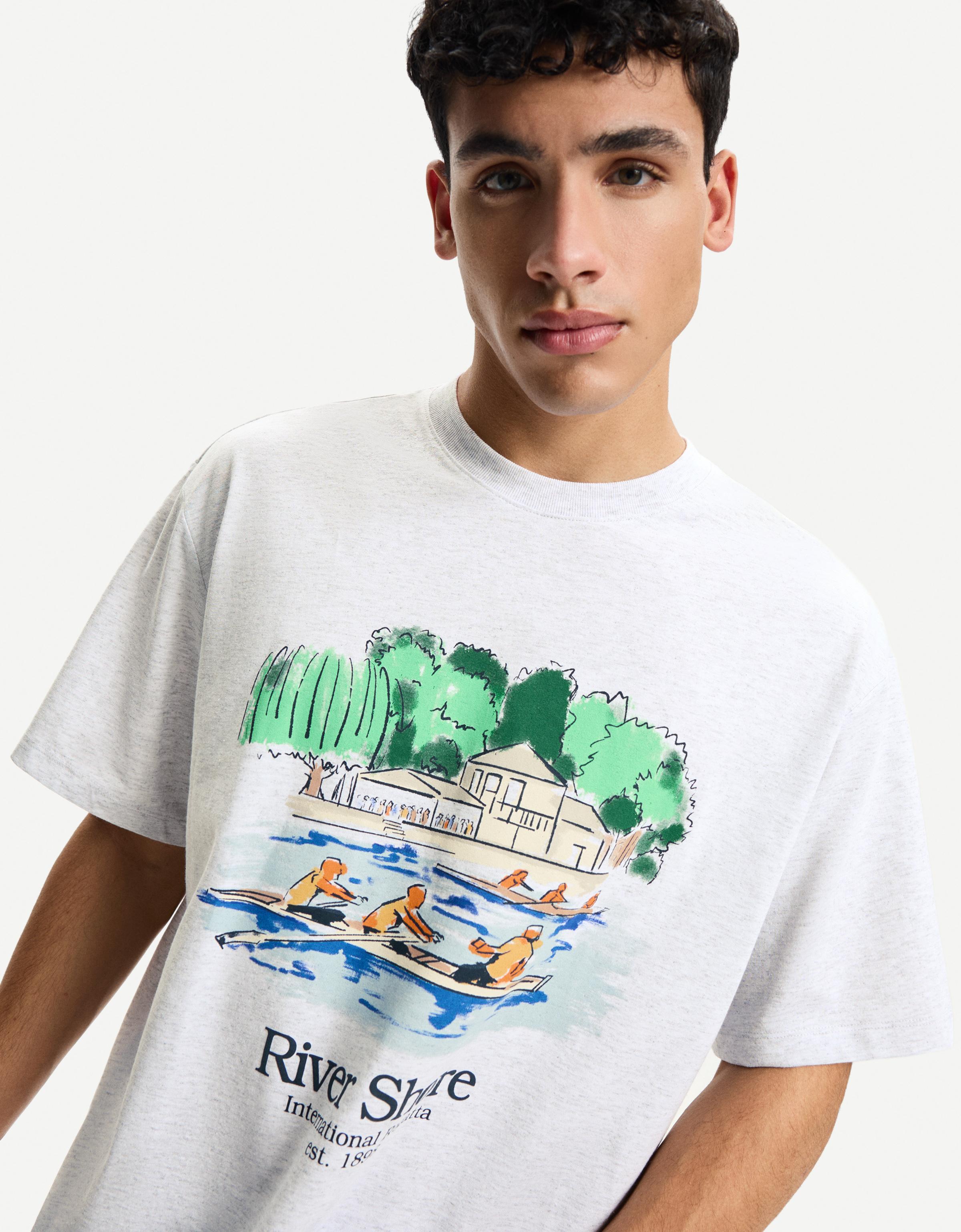 Tシャツ・カットソー [READY4NEXT] TeddyBear Artwork short sleeved Tshirt(2 COLOR) Tシャツ・カットソー [READY4NEXT] TeddyBear Artwork short
